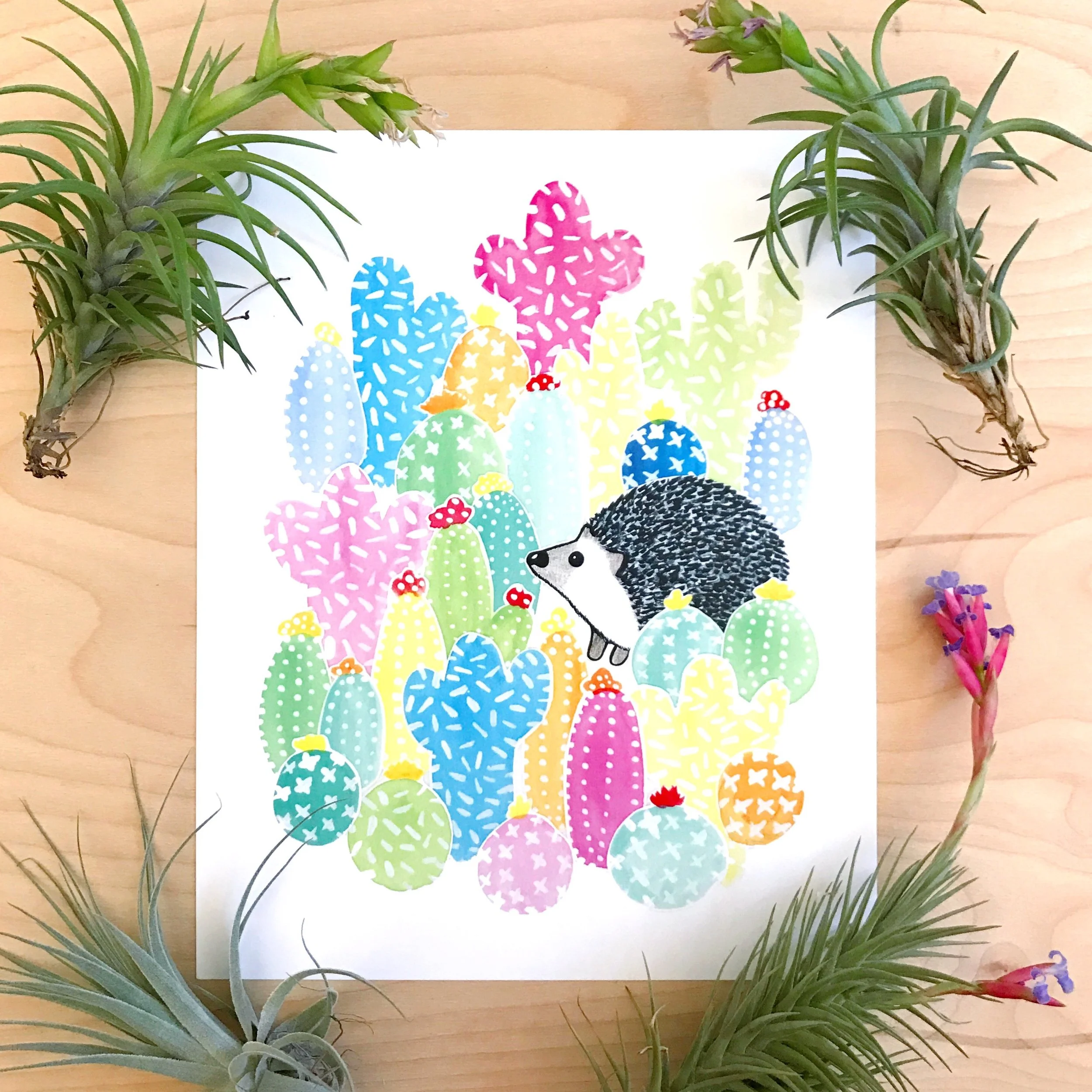 Hedgehog One of These Things print styled.jpg