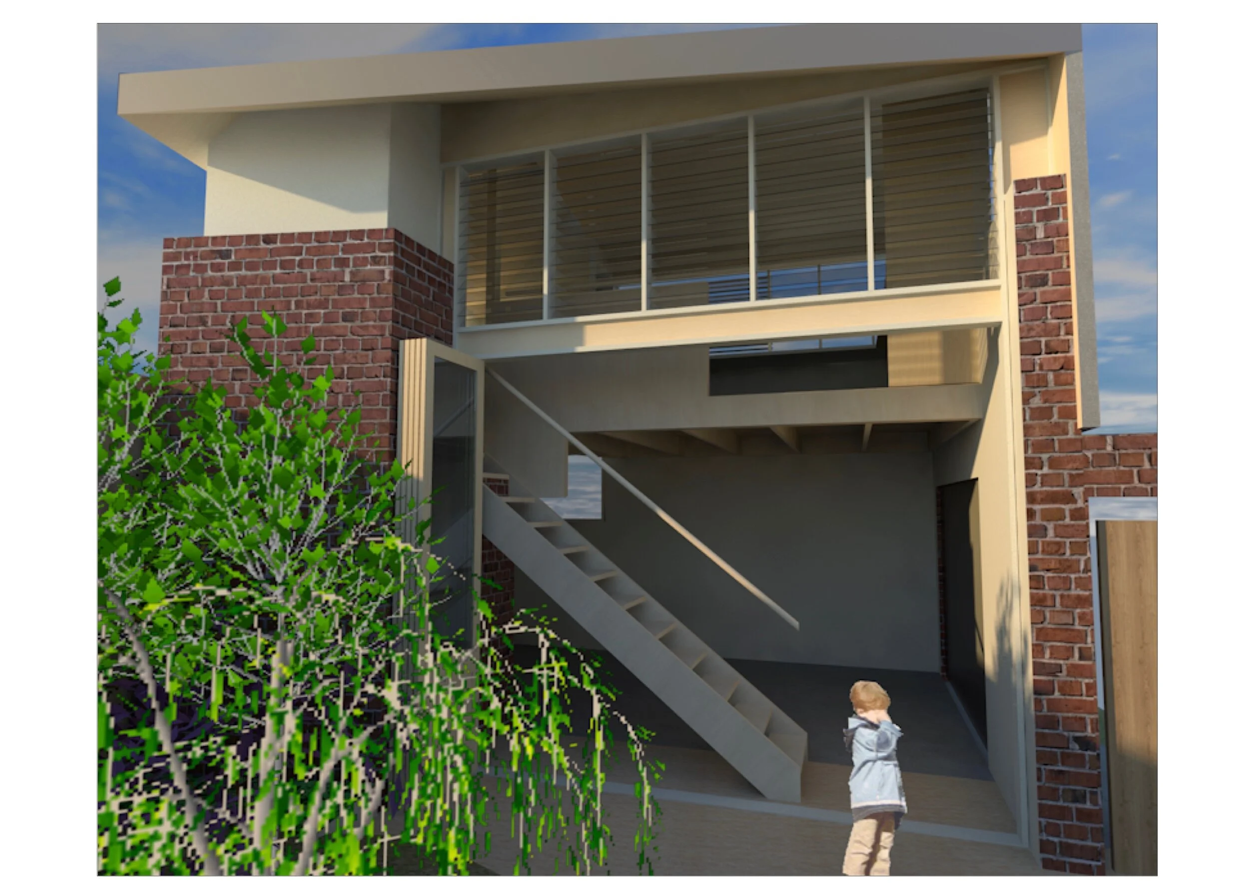 Studio 1 from garden