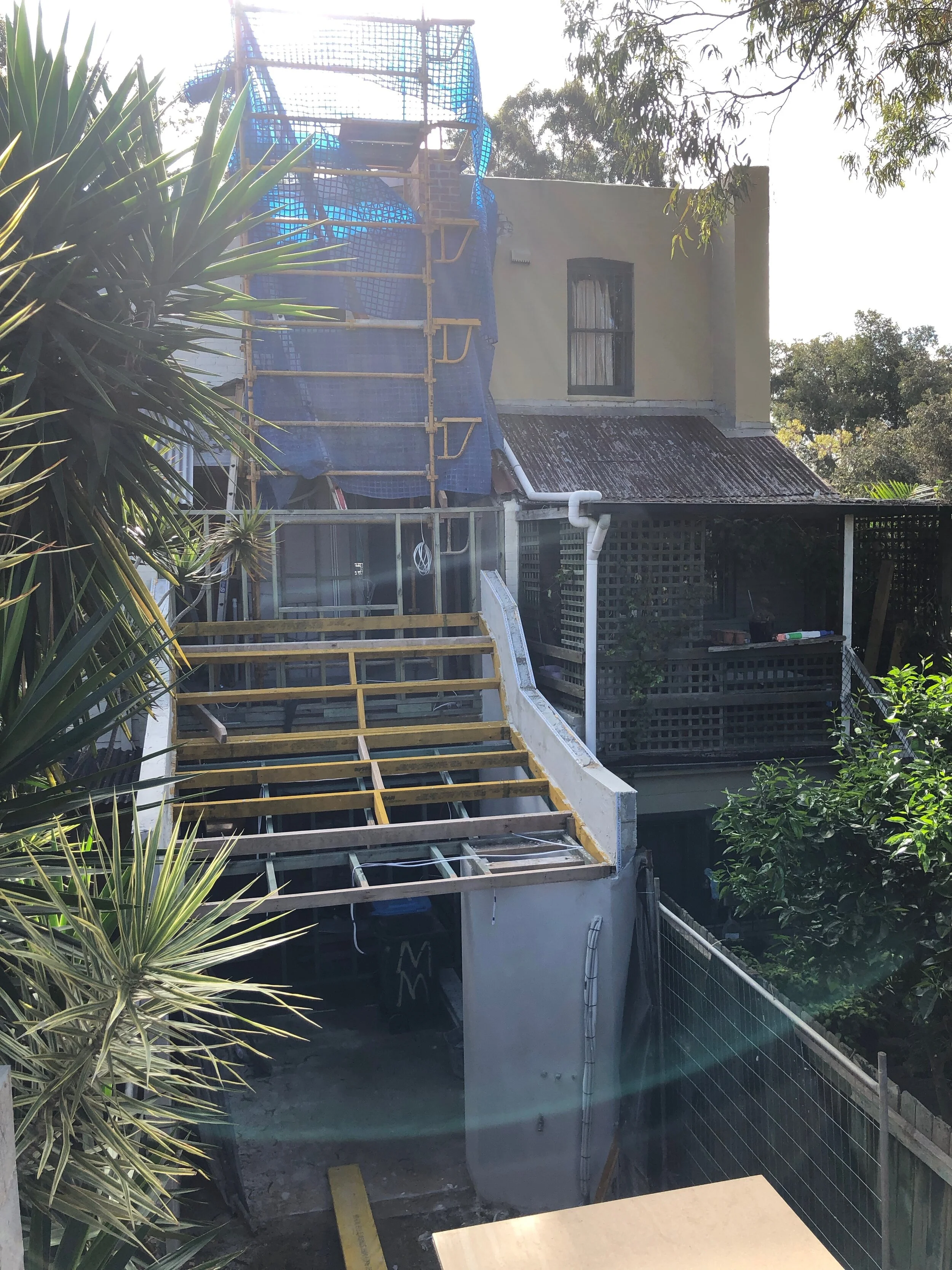 Terrace/Studio on site