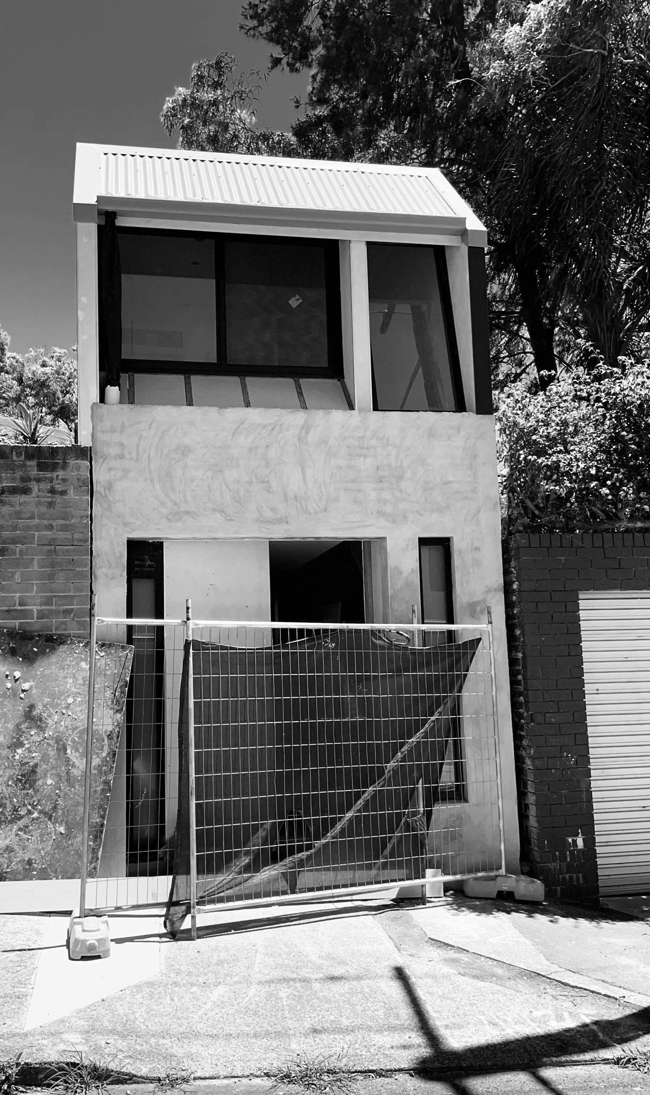 Terrace/Studio from lane