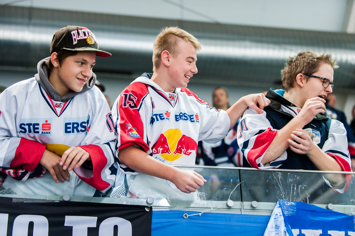 EBEL match between EC Red Bull Salzburg and HDD Olimpija Ljubljana in Salzburg, Austria on November 23rd, 2014