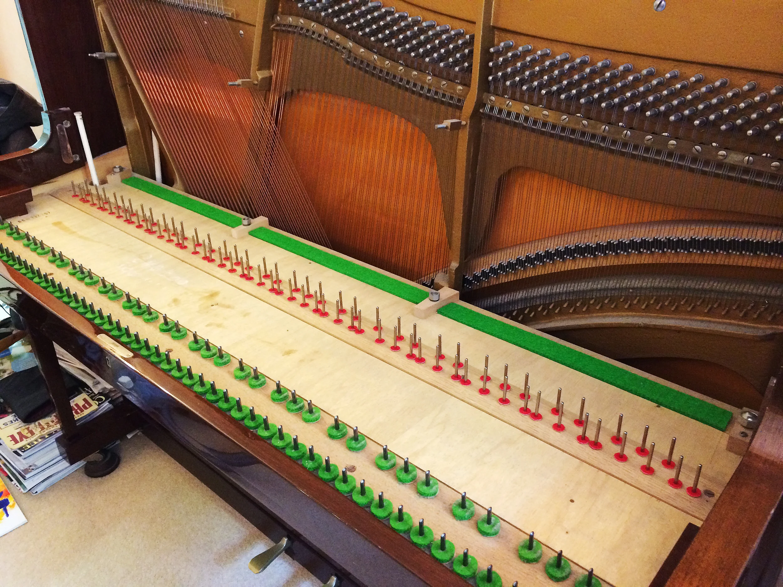 Servicing Piano