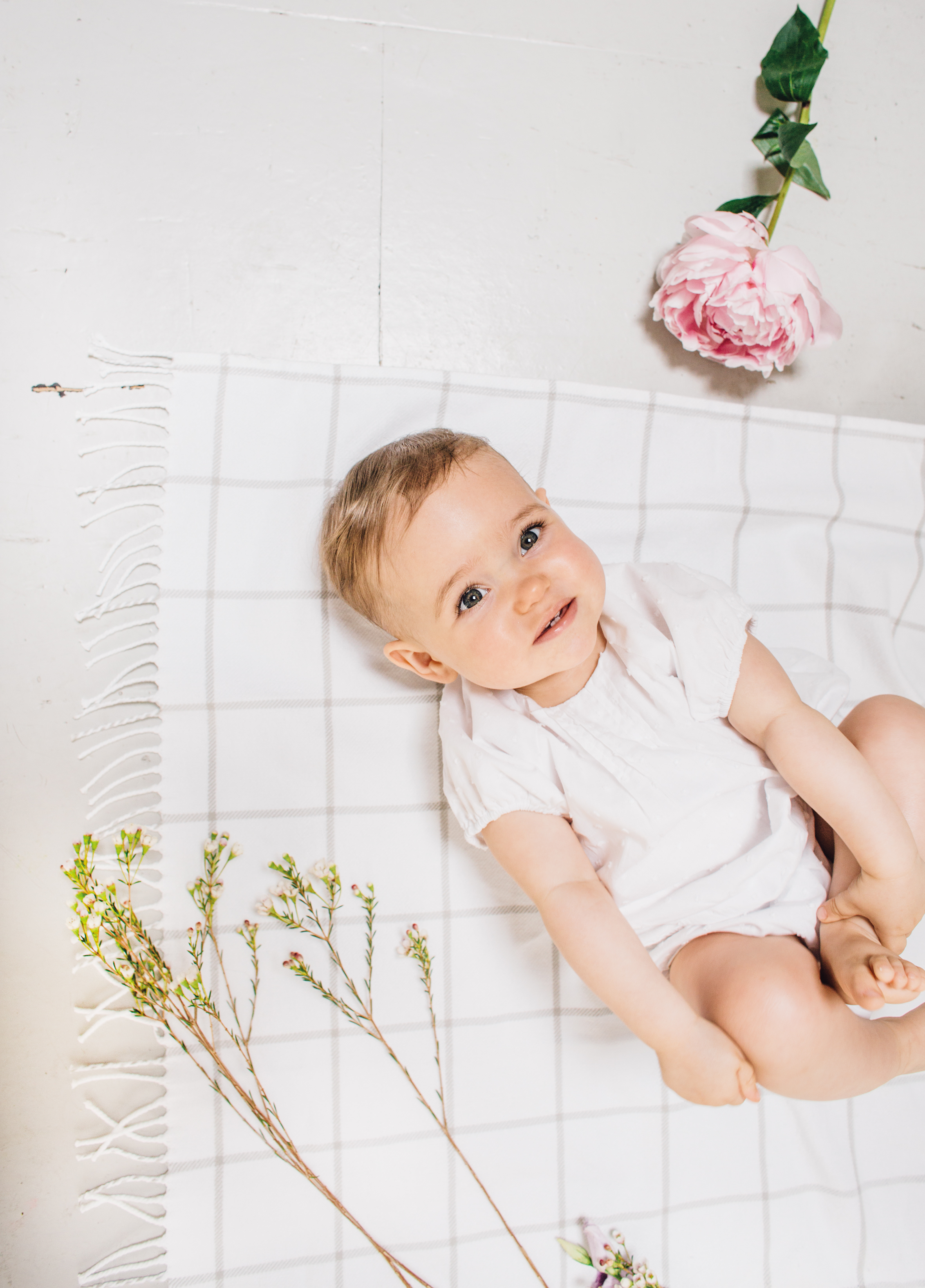 Summer whites, editorial for Baby London, July 2017