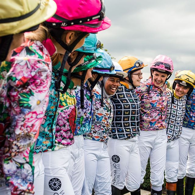 A little delayed but some highlights from yesterday&rsquo;s magnolia cup! So proud of these ladies for training so hard to raise money for this years chosen charity Wellbeing of Women. 🏇🏽
_
#Glorious #GQF #Magnoliacup #silks #ladiesrace #charity #l