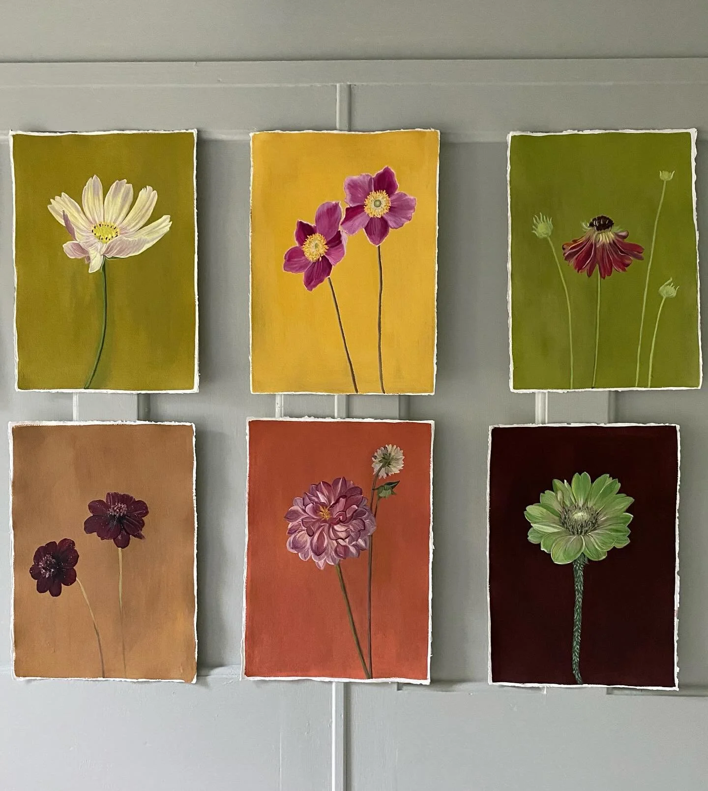 My little collection of new paintings will be available to buy on my website next Tuesday, 30 September