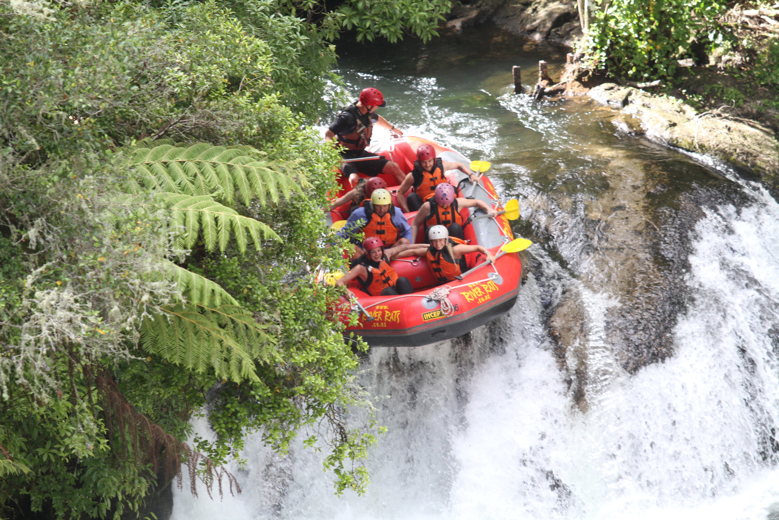 Rafting on the Kaituna River