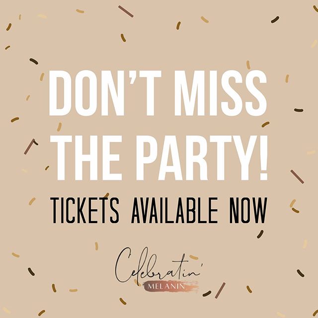 You don’t want to miss this party! We’ve got some great women planning to be in the house. So exciting. Get your ticket now! Tickets are going fast! Link in bio.