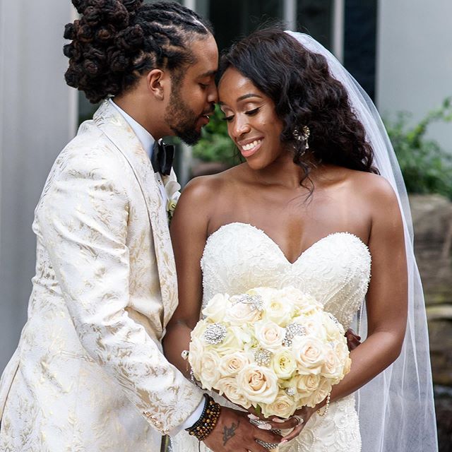 365 days around the sun for these lovebirds. Continuing to pray for their love. Happy Anniversary @mrs.syditty & @mr_moesleepy 📸: @ashleighbing