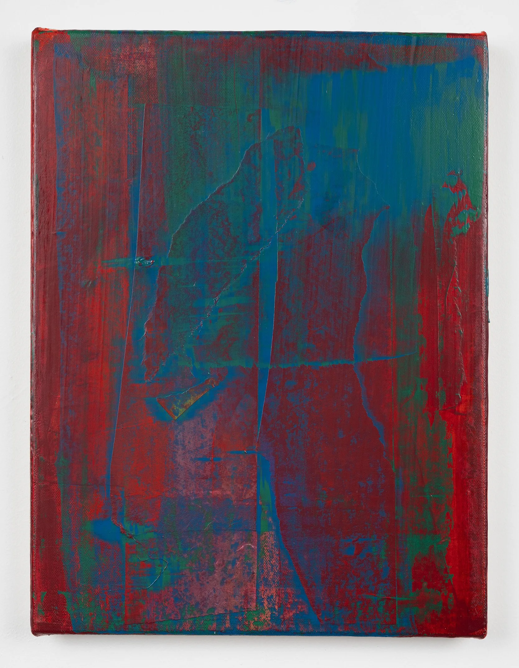 Heartbeat 2026
 Acrylic and Hanji Paper on canvas
 16 x 14 inches