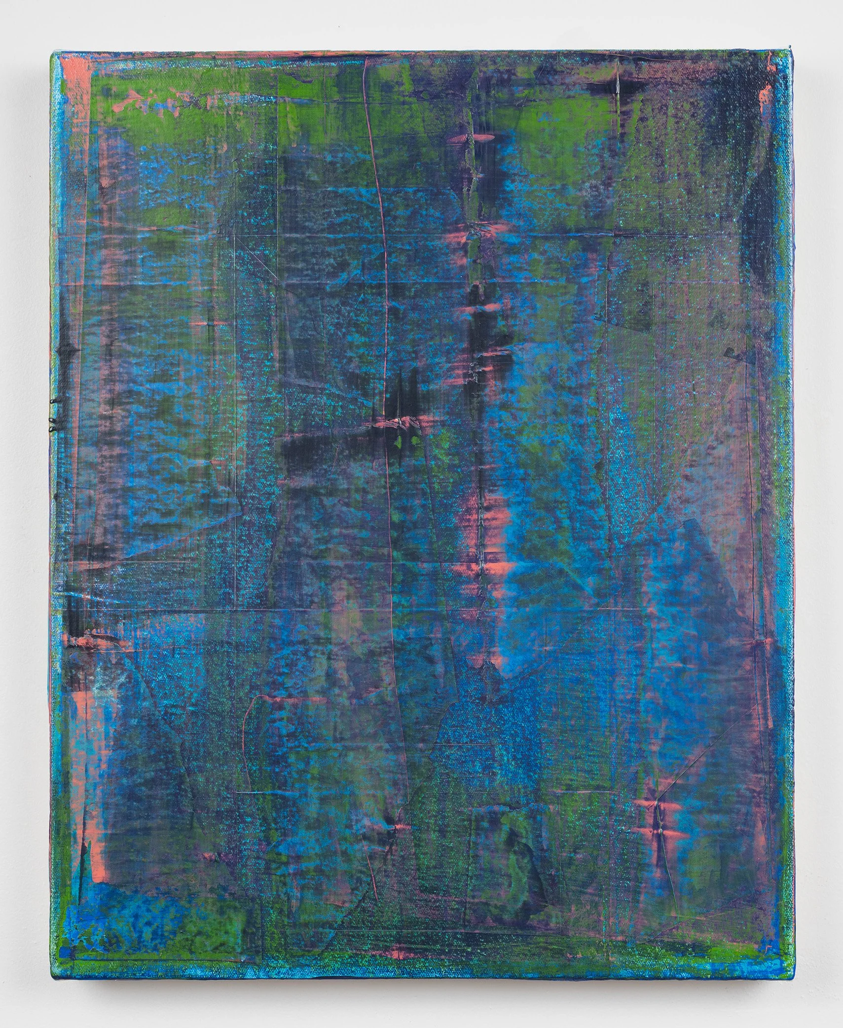 Lillies 2026
 Acrylic and Hanji Paper on canvas
 20 x 16 inches