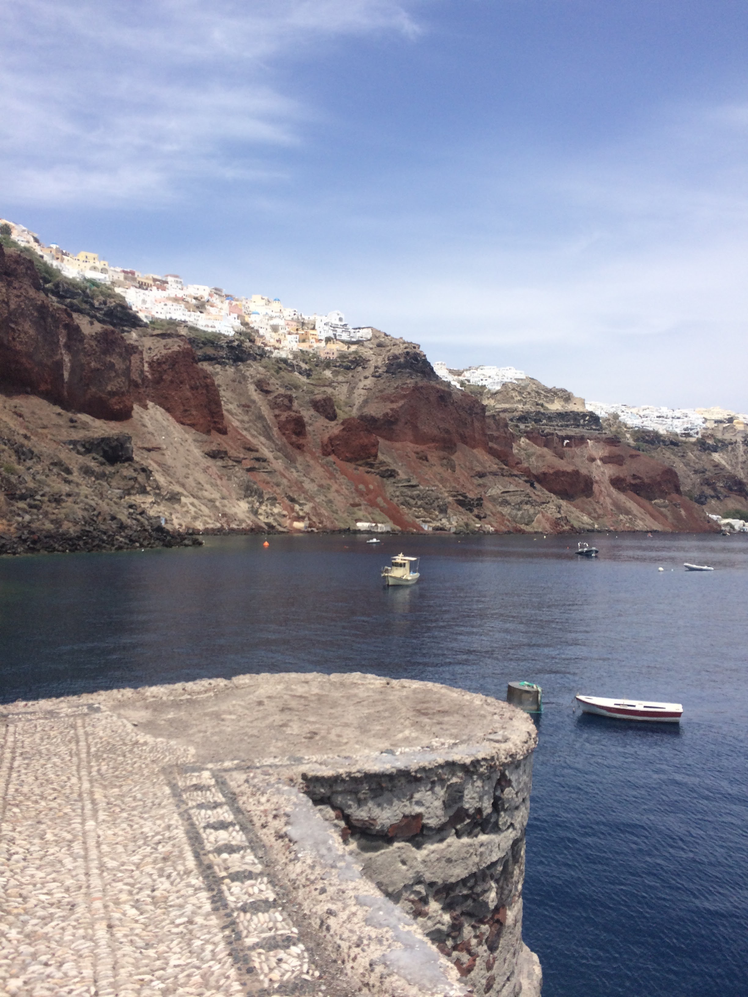 The cliff.