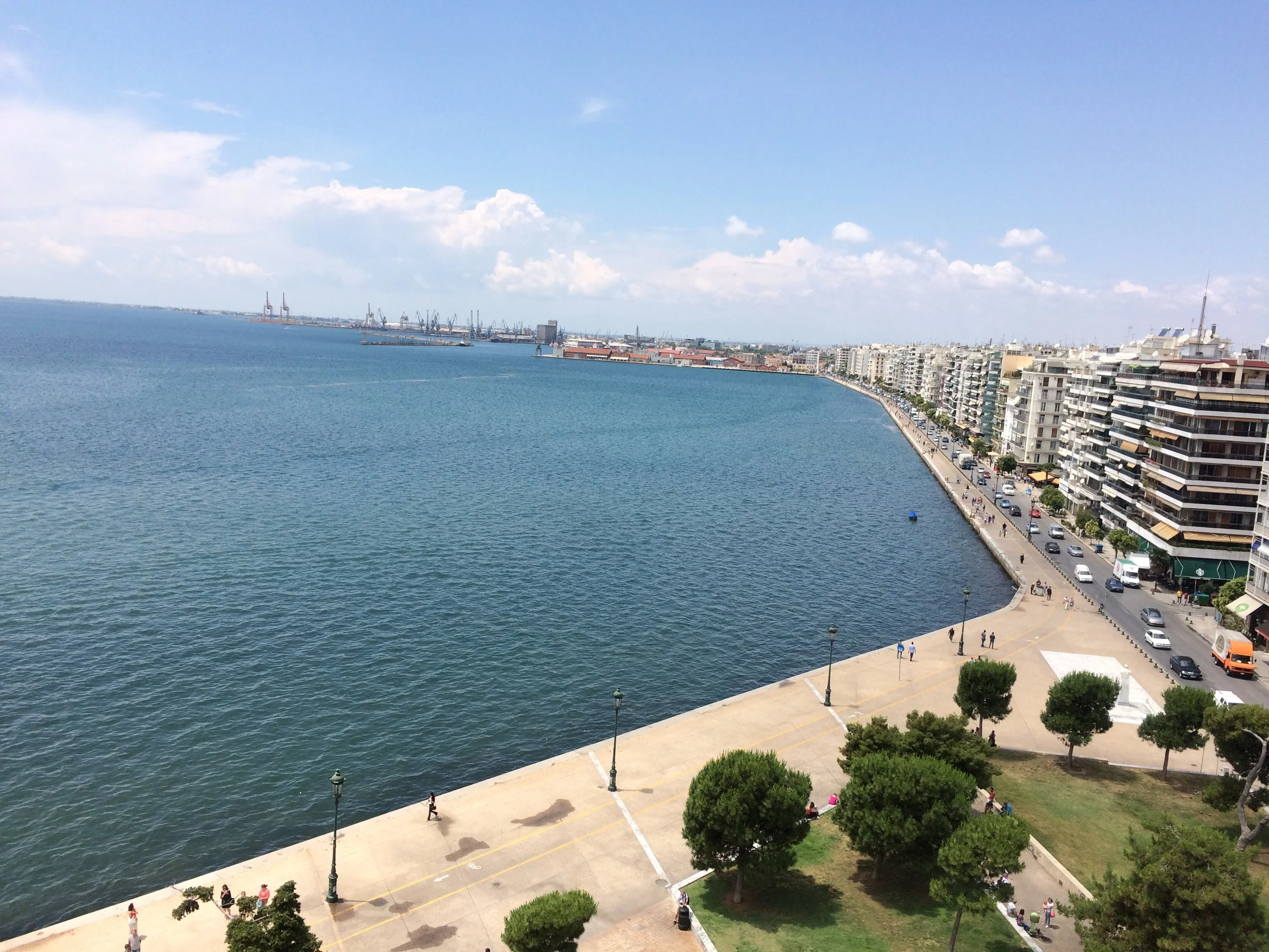 View from the top of the White Tower