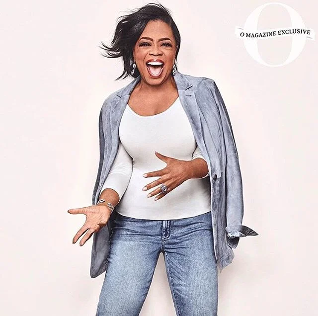 Slim thick with yo cute ass! 😛 @oprah for @oprahmagazine ✨#oprah #wce #wcw