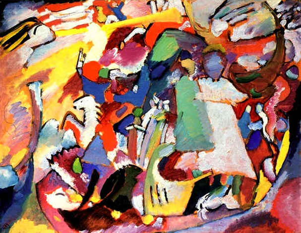 All Saints Day I. Wassily Kandinsky, 1911. Lenbachhaus Gallery, Munich