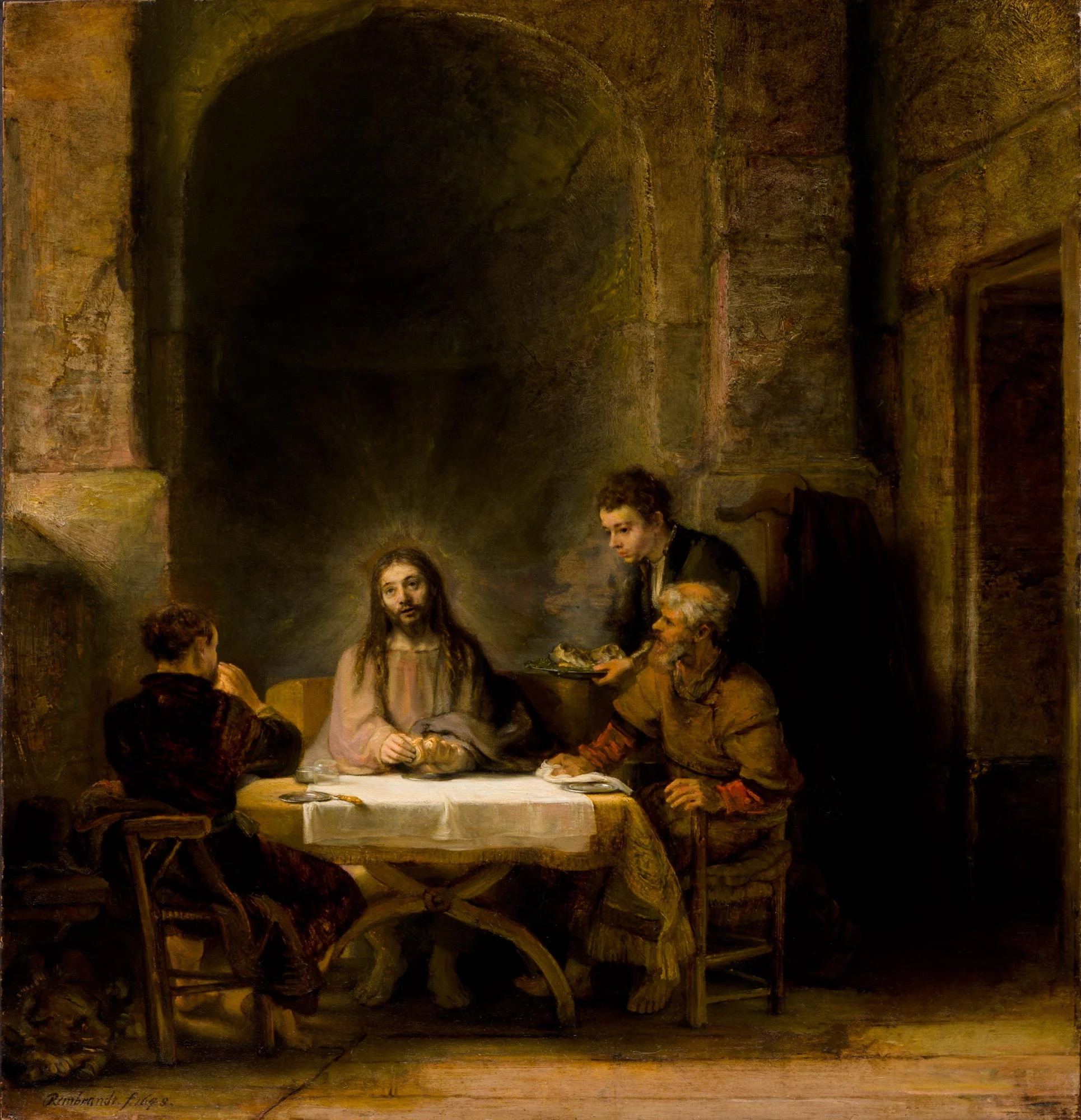 Rembrandt, Supper at Emmaus