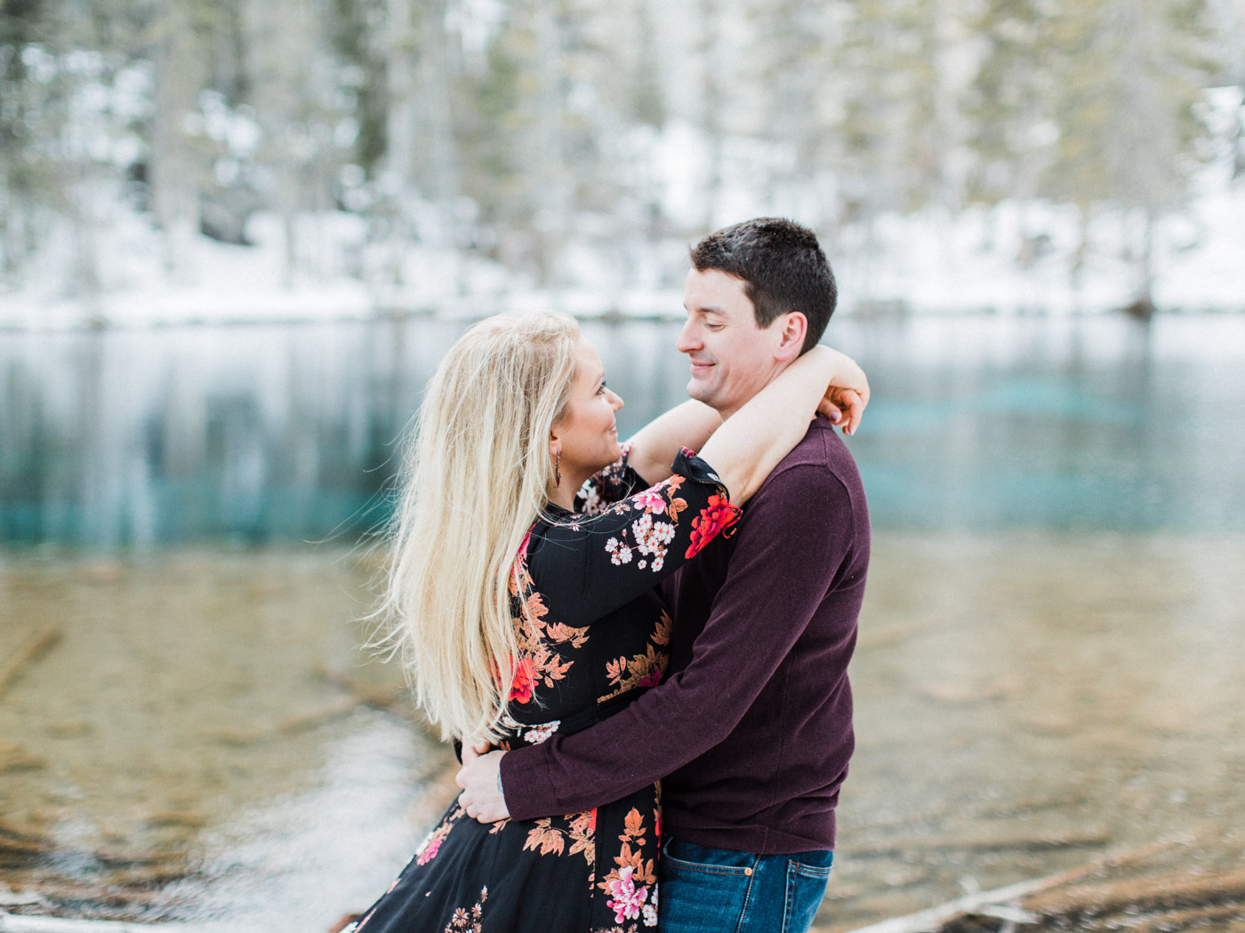 Rocky Mountain adventure engagement session