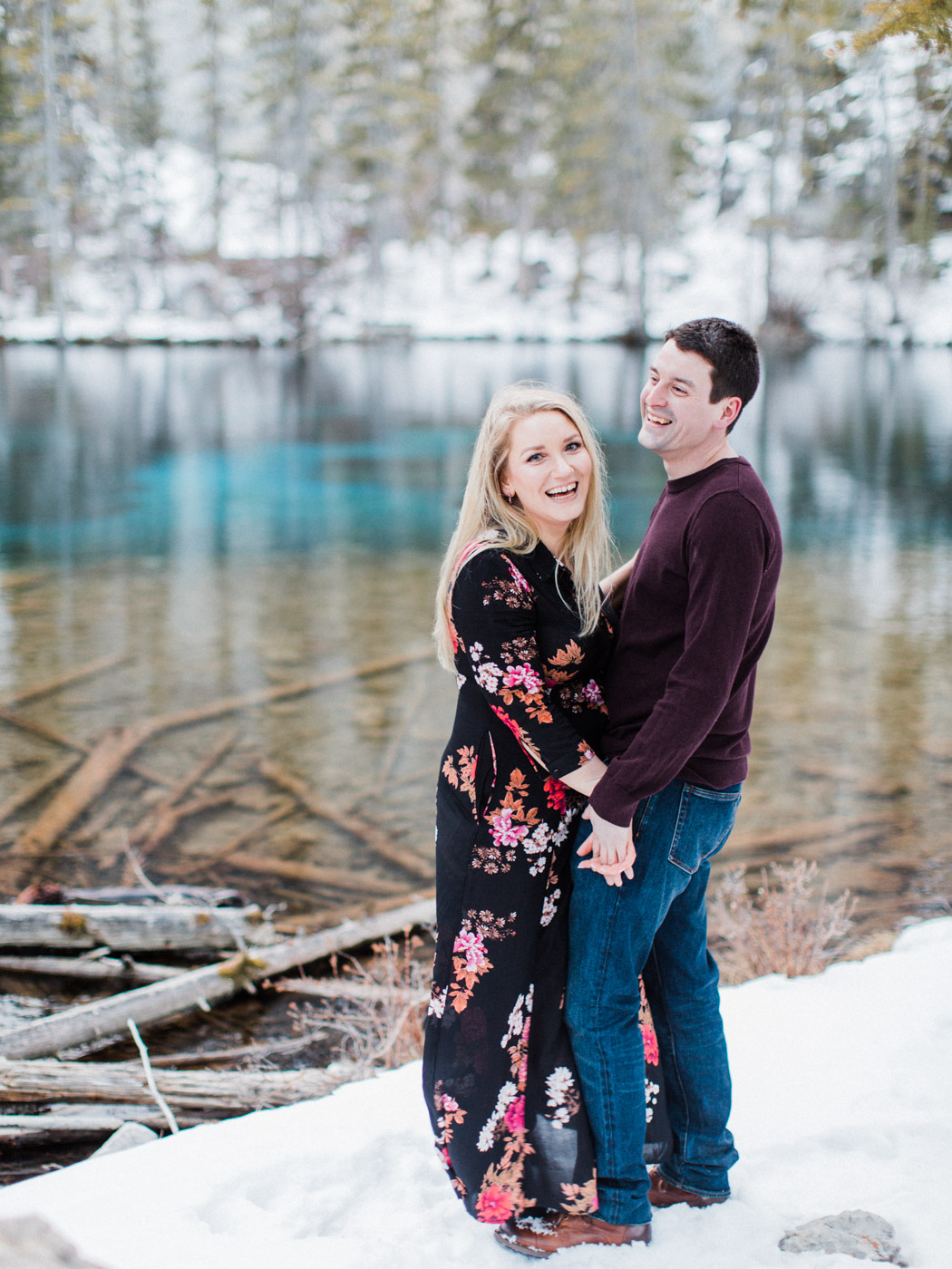 Rocky Mountain adventure engagement session