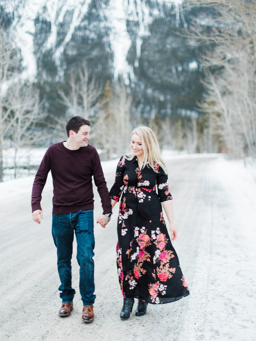 Rocky Mountain adventure engagement session