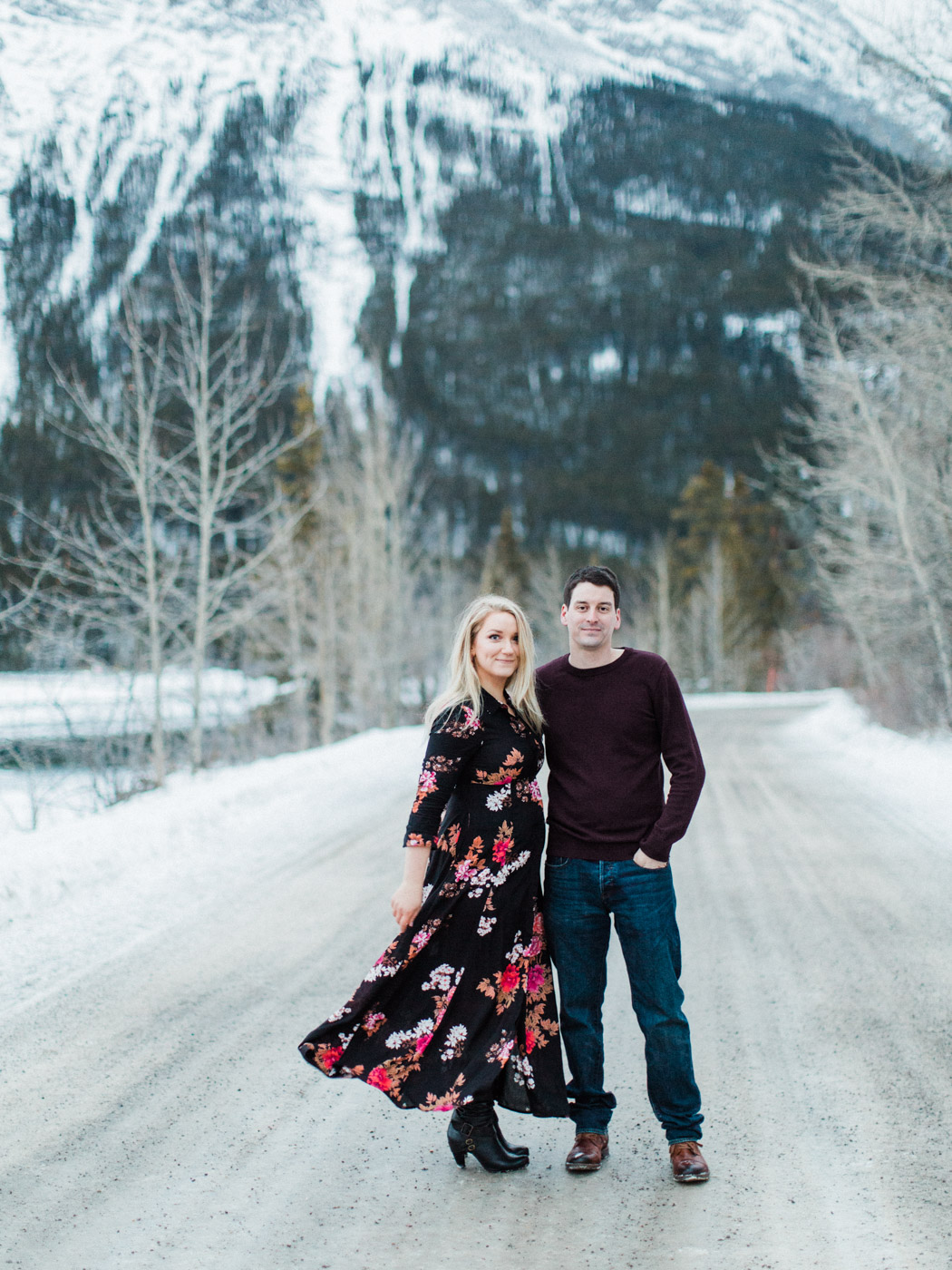 Rocky Mountain adventure engagement session