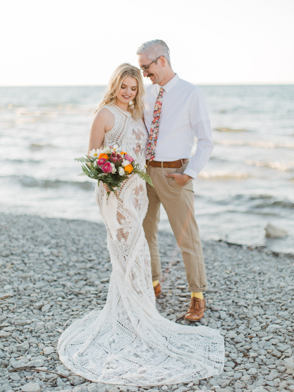 Colourful tropical wedding inspiration