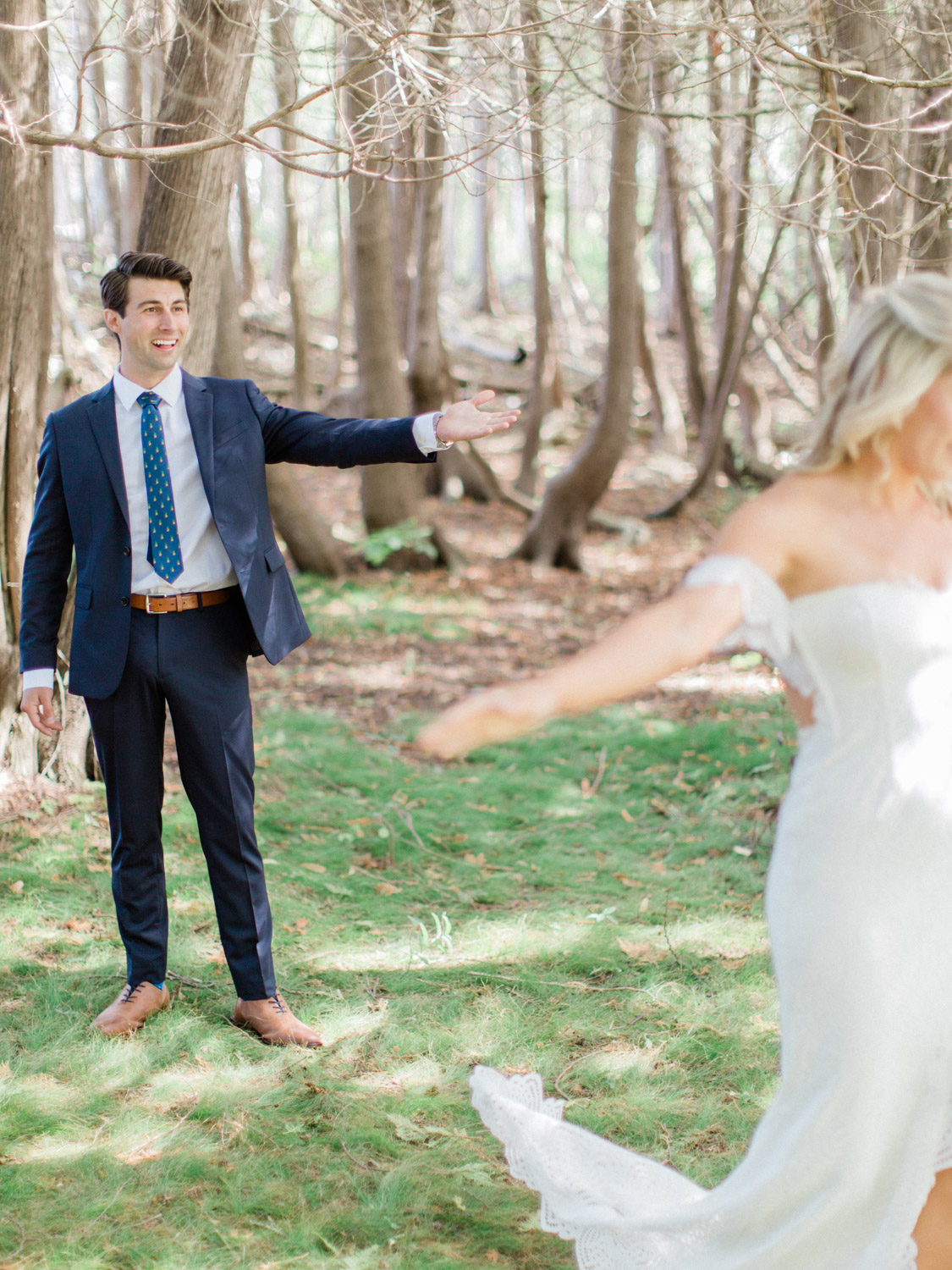 Tropical Inspired Intimate Backyard Collingwood Wedding