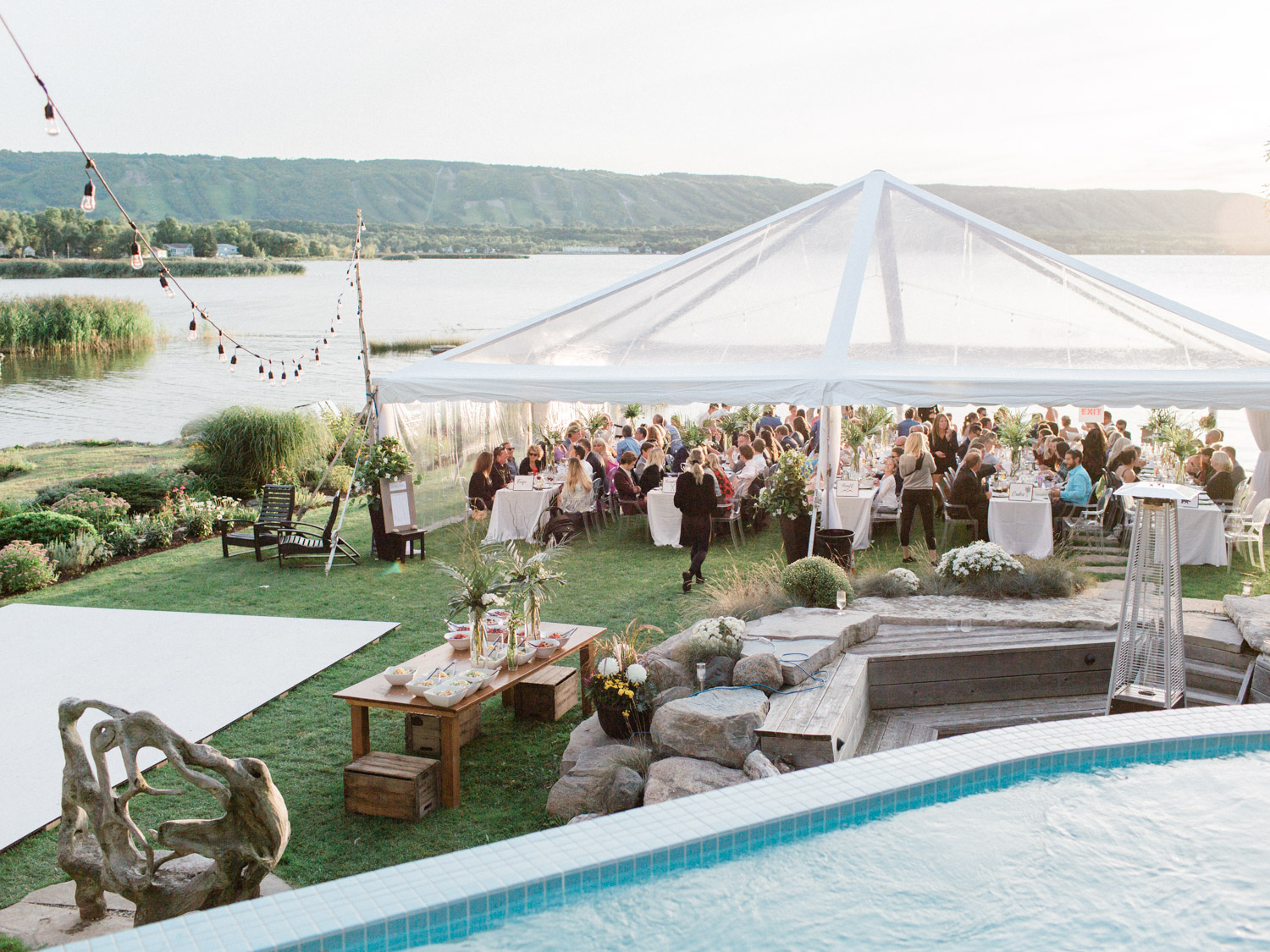 Tropical Inspired Intimate Backyard Collingwood Wedding