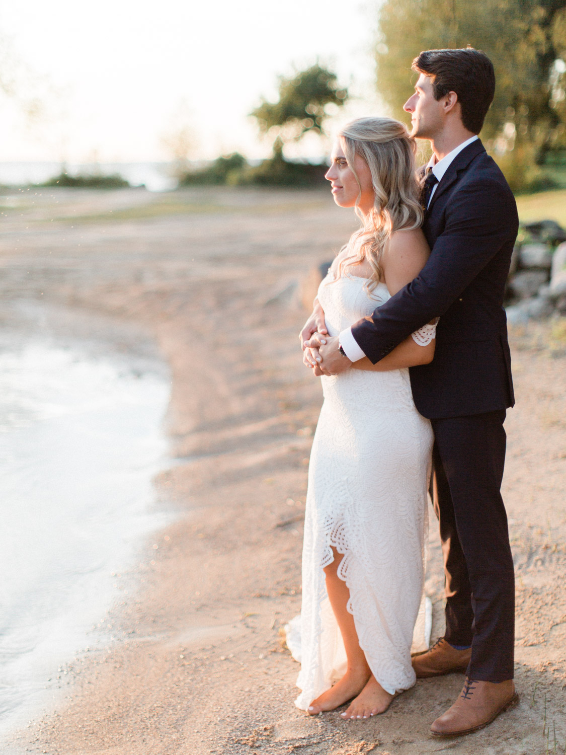 Tropical Inspired Intimate Backyard Collingwood Wedding