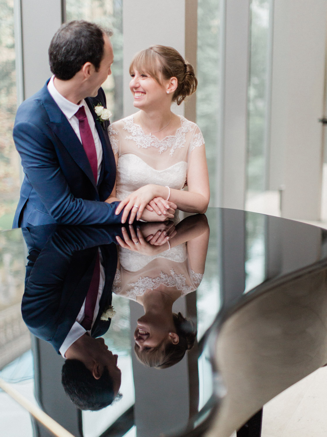 A music lover's wedding at the royal conservatory of music and trinity chapel, by Toronto wedding photographer corynn fowler photography