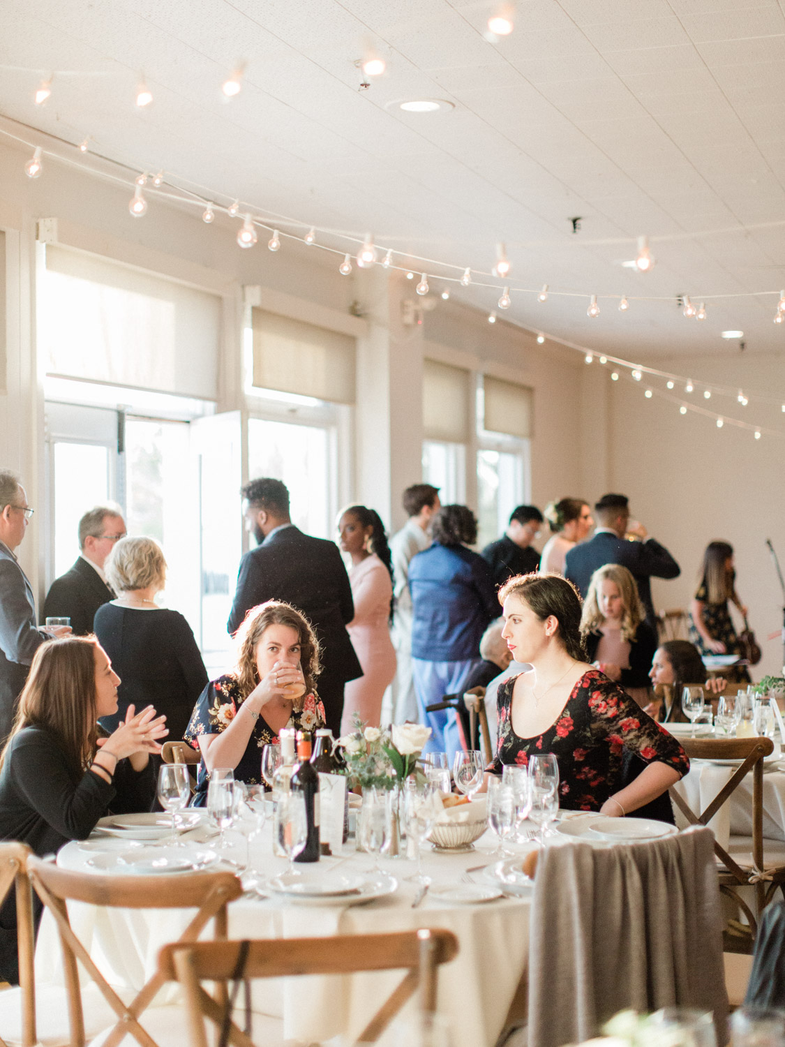 A contemporary wedding photograph in downtown Toronto at the Henley Room, Argonauts Rowing Club