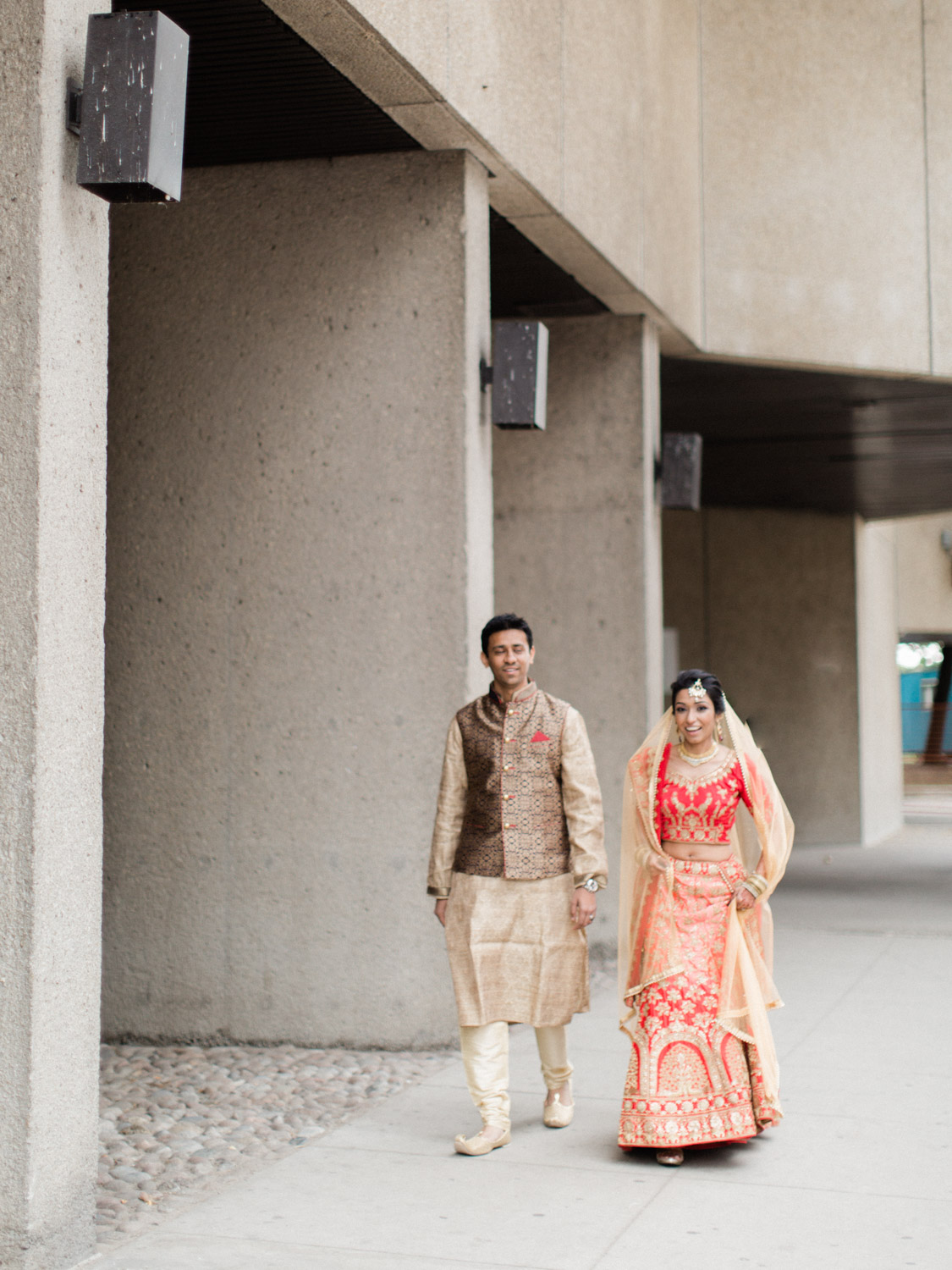 Wedding photographs from Tanvi &amp; Chintan's intimate indian wedding at the Westin Harbour Castle, by toronto wedding photographer corynn fowler photography
