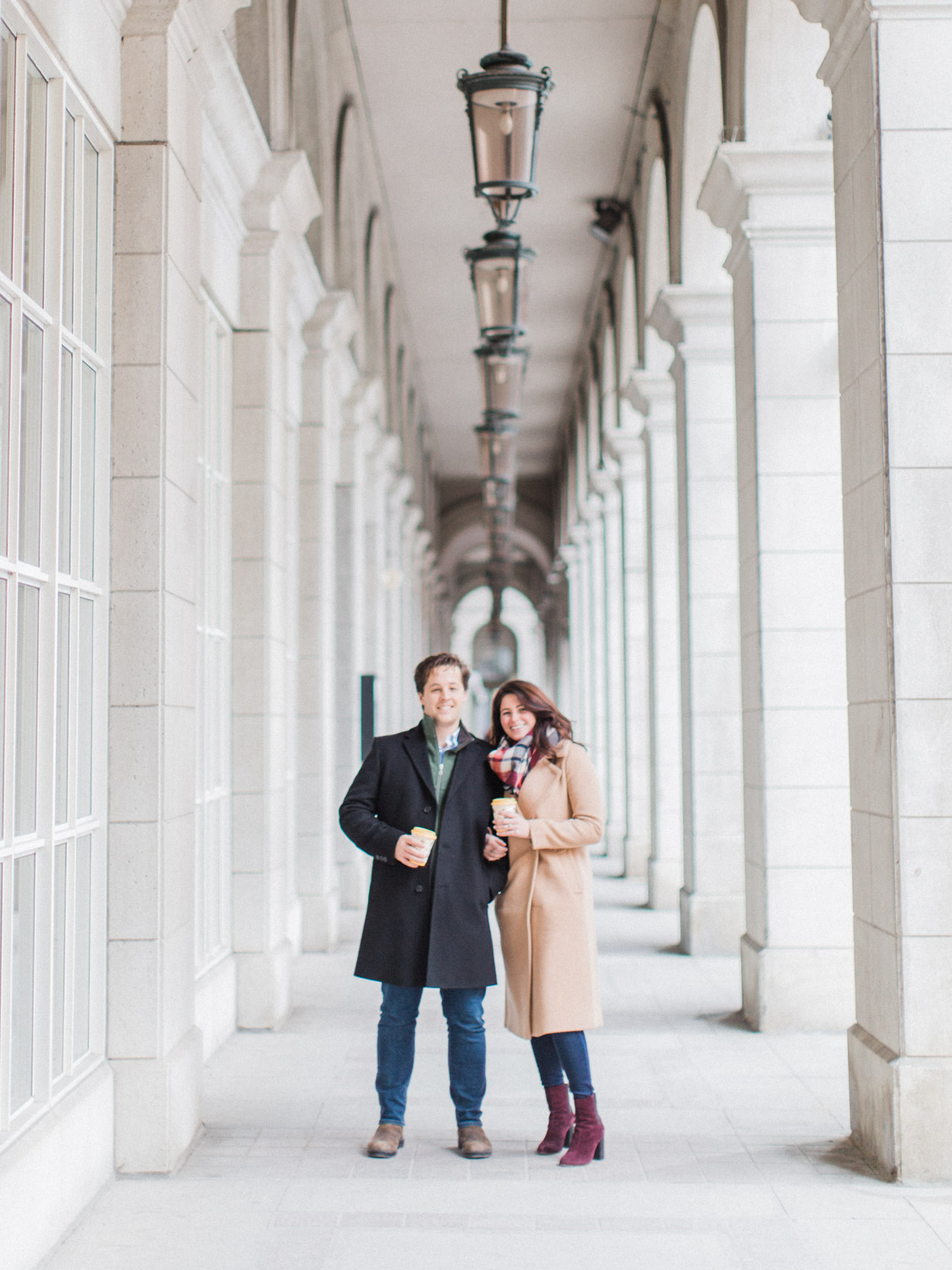 Cute engagement photographs from the st laurence market and the beaches in Toronto, by toronto wedding photographer corynn fowler photography