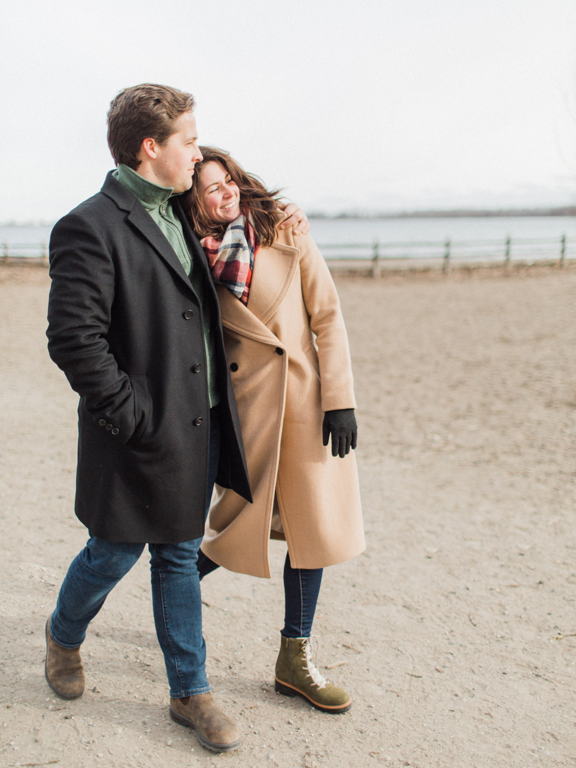 Cute engagement photographs from the st laurence market and the beaches in Toronto, by toronto wedding photographer corynn fowler photography