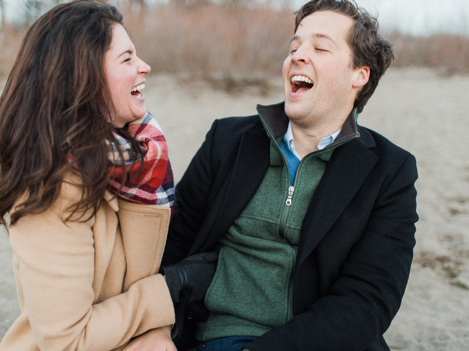 Cute engagement photographs from the st laurence market and the beaches in Toronto, by toronto wedding photographer corynn fowler photography