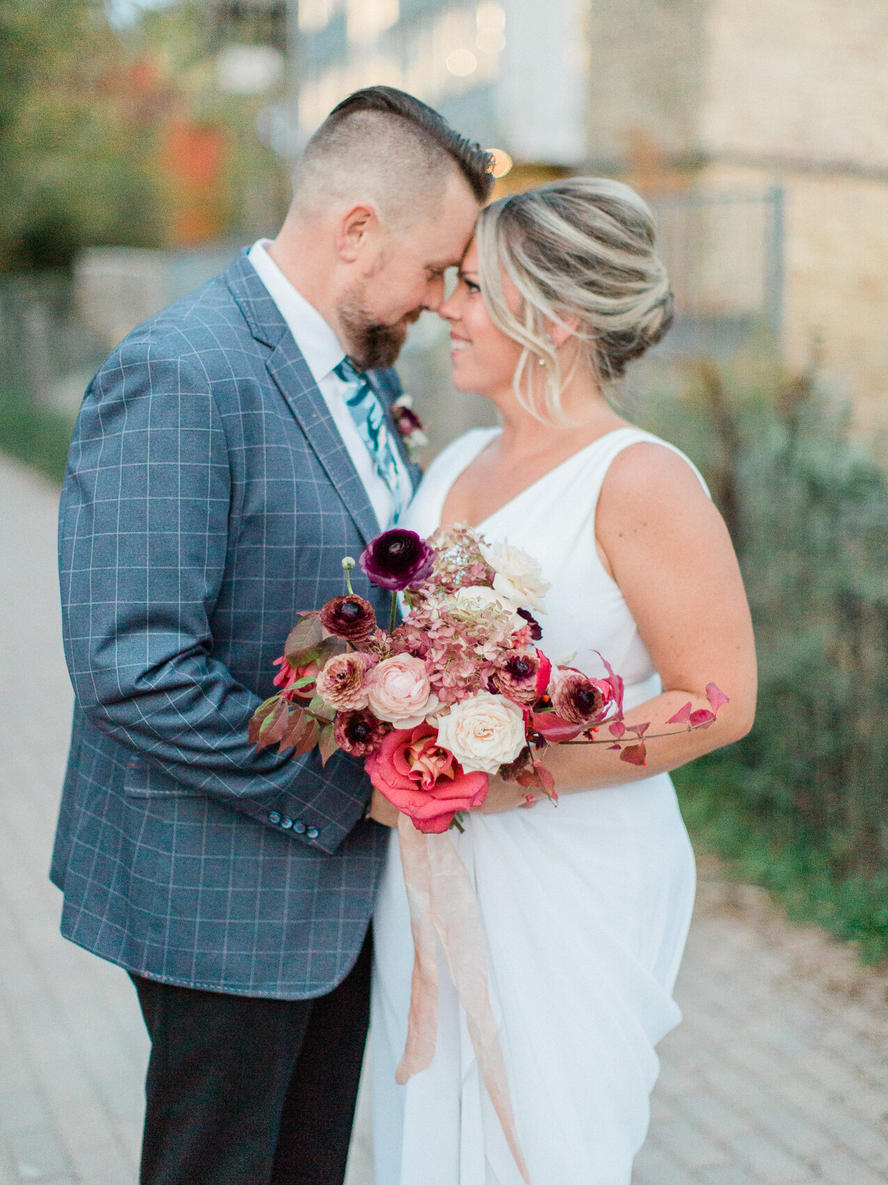 Amy &amp; Kyle's Intimate and Relaxed Family Wedding at the Love by Lynzie Pop Up Chapel, Evergreen Brickworks Edition