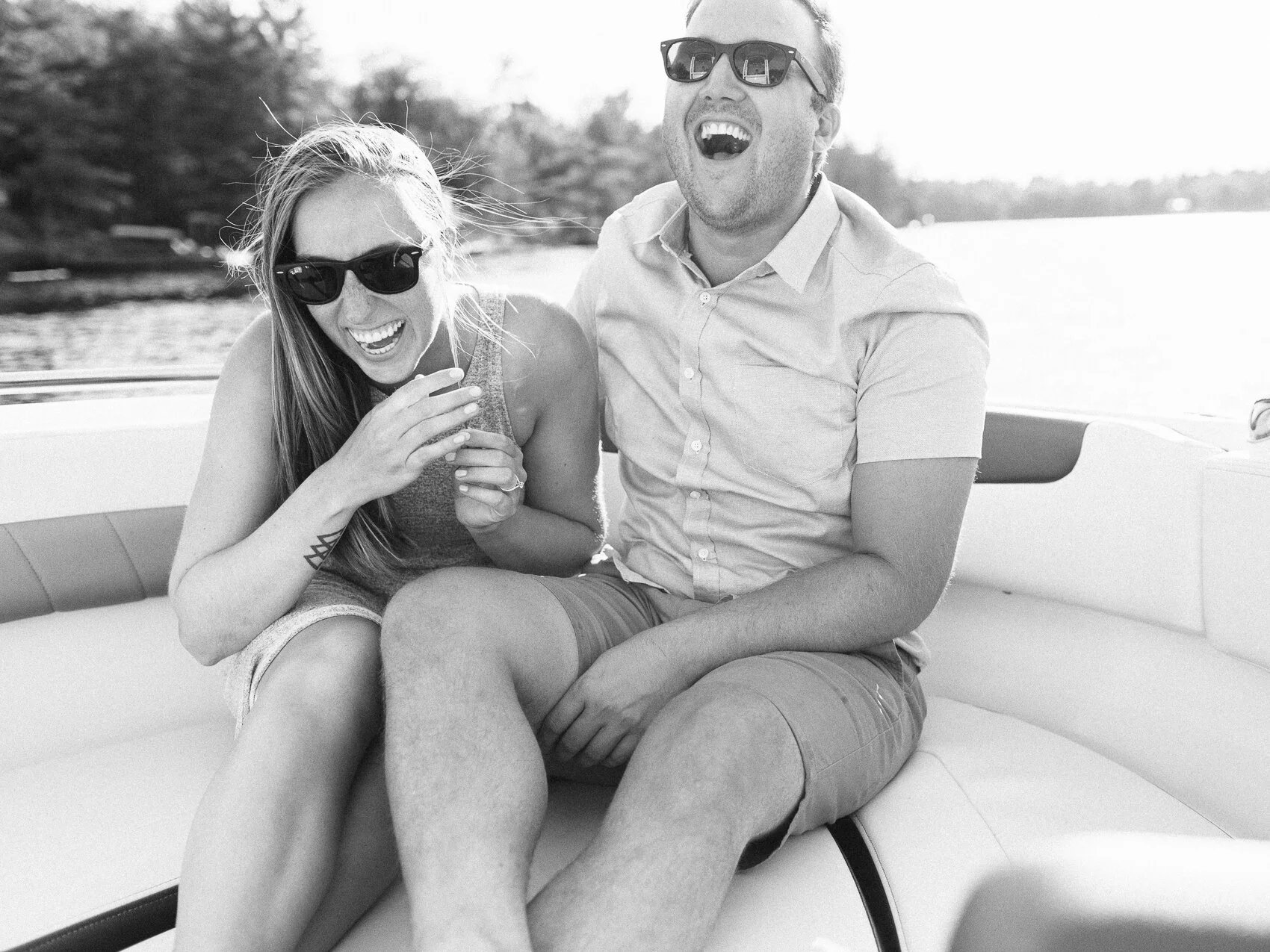 Molly &amp; Brian's Georgian Bay Cottage Engagement
