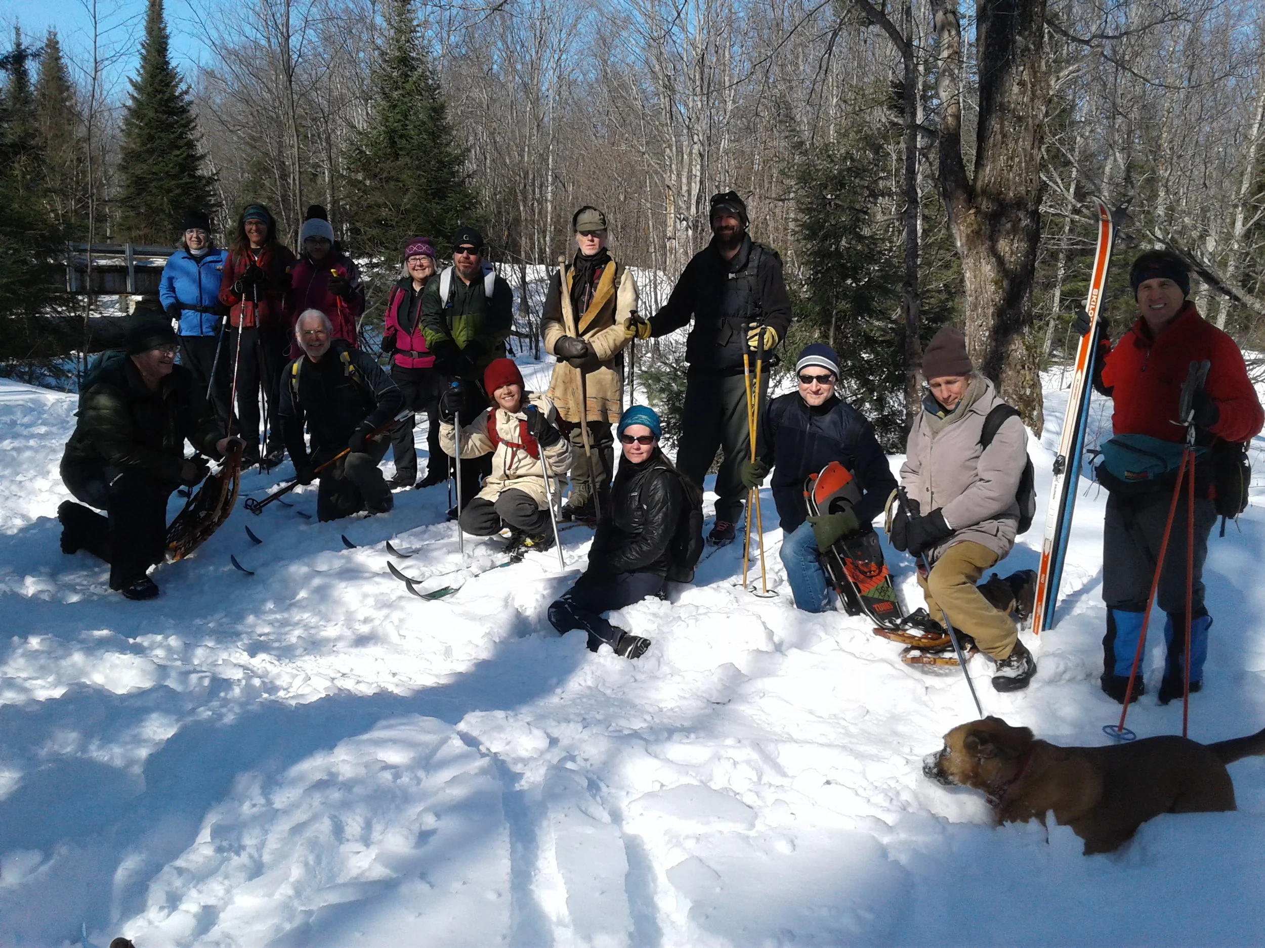 The Yellow Dog Watershed ski trip