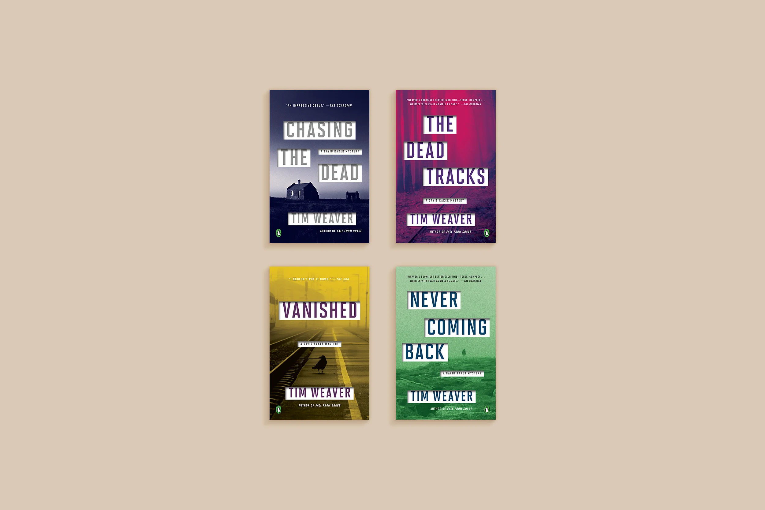 David Raker Mystery Series by Tim Weaver