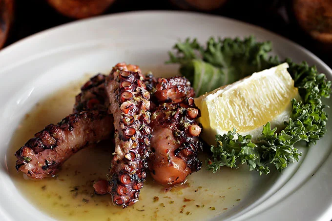 Broiled Octopus