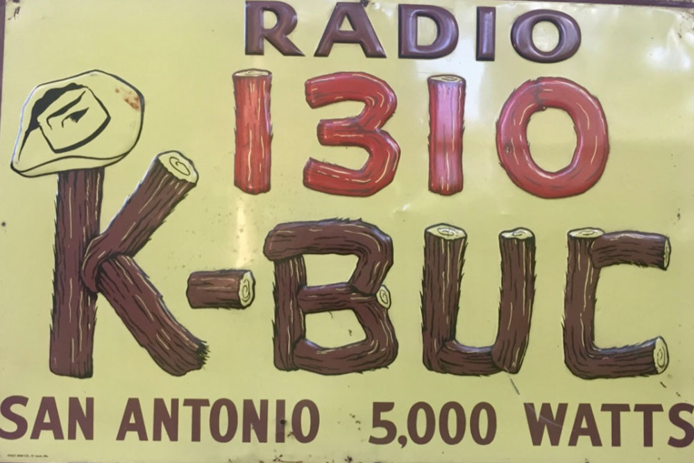 Vintage Radio Sign