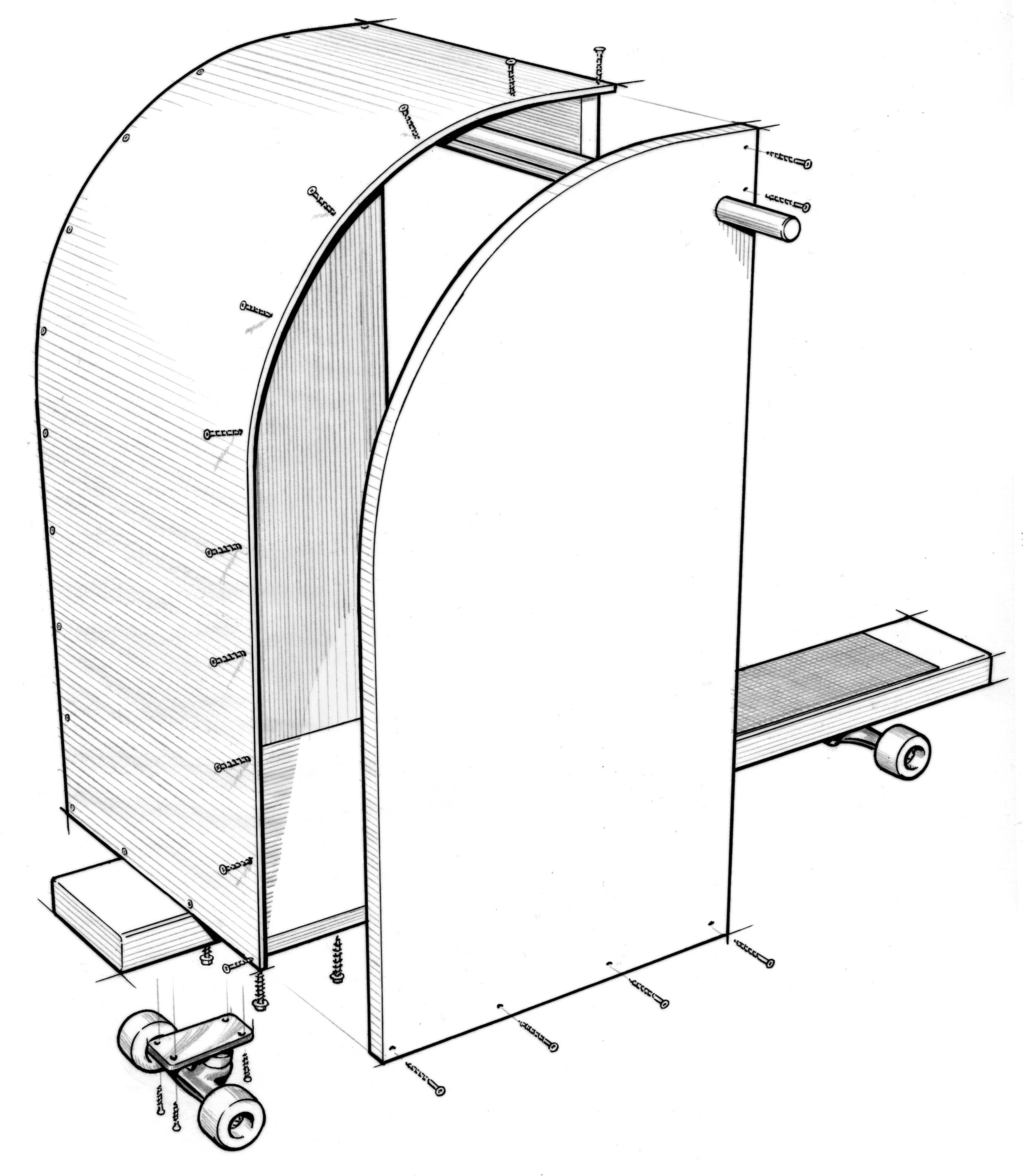Popular Mechanics Cargo Scooter
