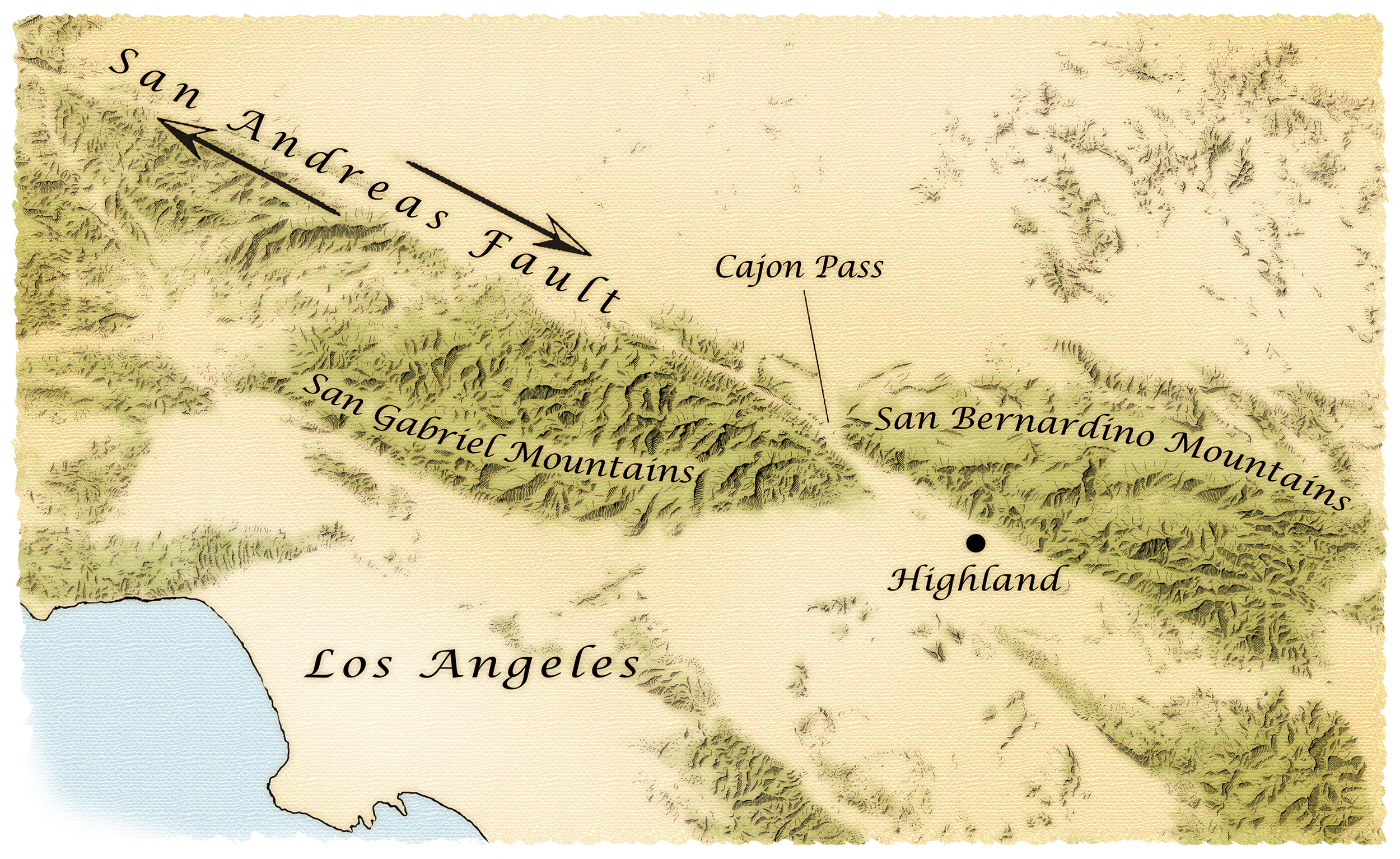 The Acorn Group  San Andreas Fault