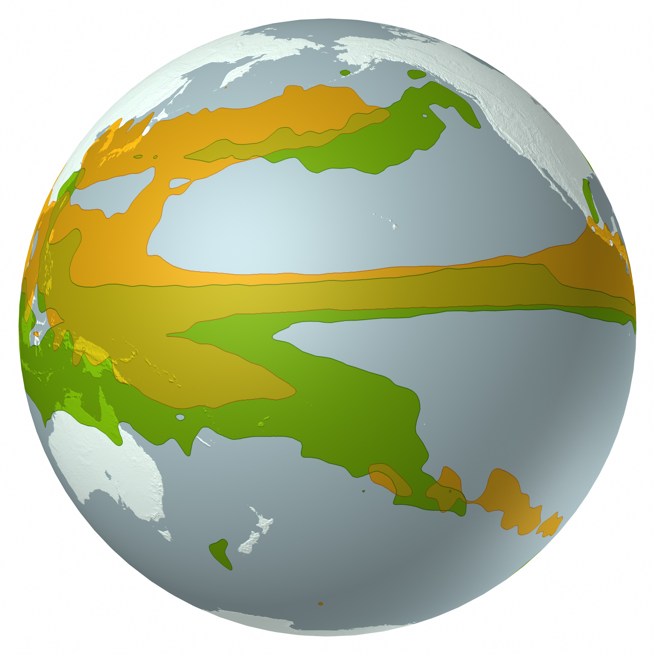 Scientific American - Rainfall globe