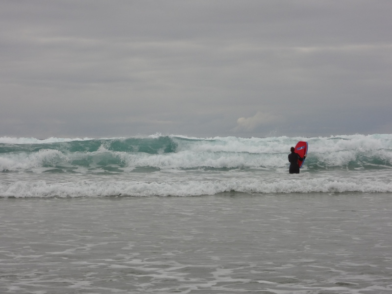 I'm so glad the waves look scary here, they were pretty tame in real-life!!
