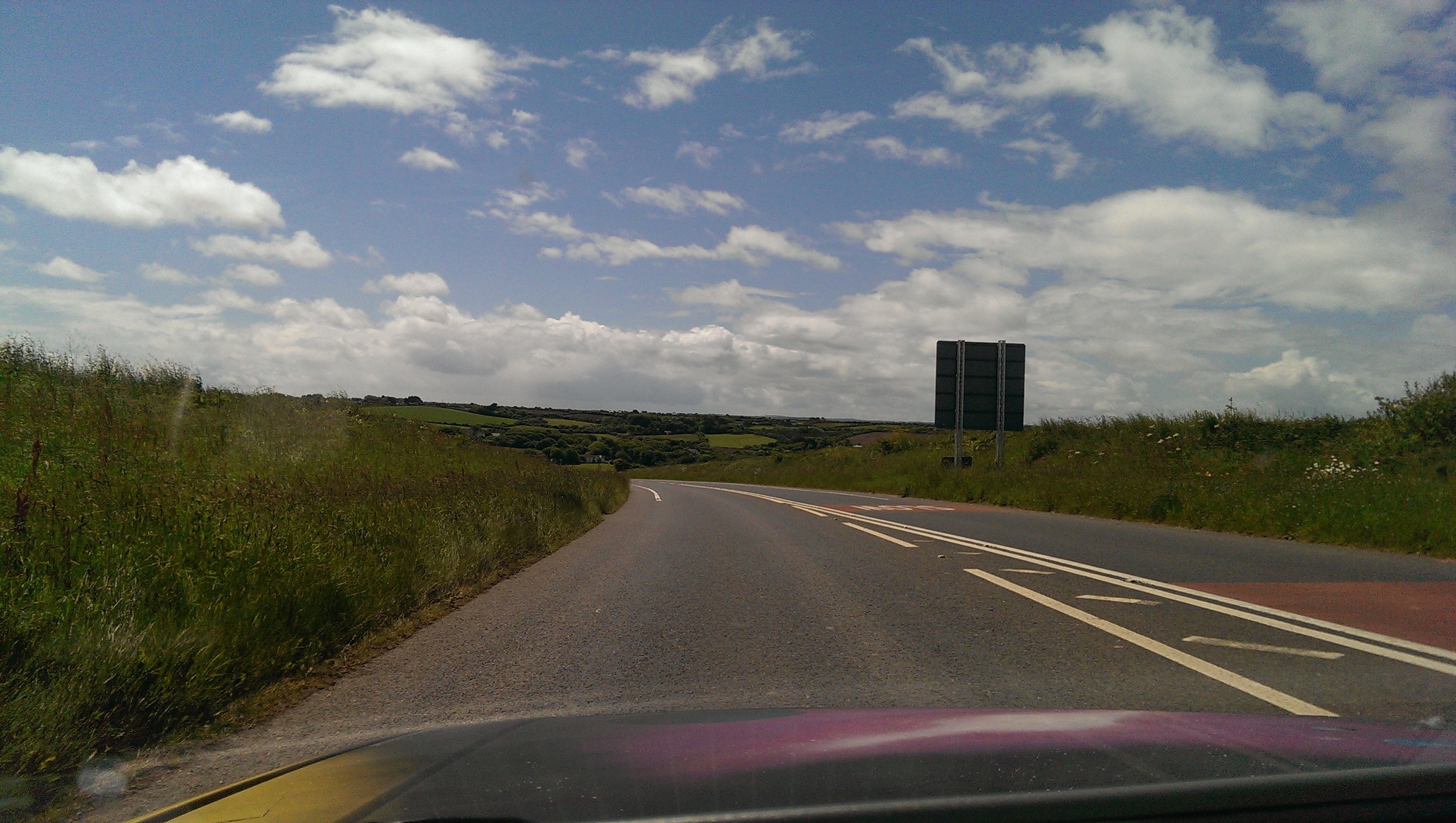 View on the way to Perranporth.