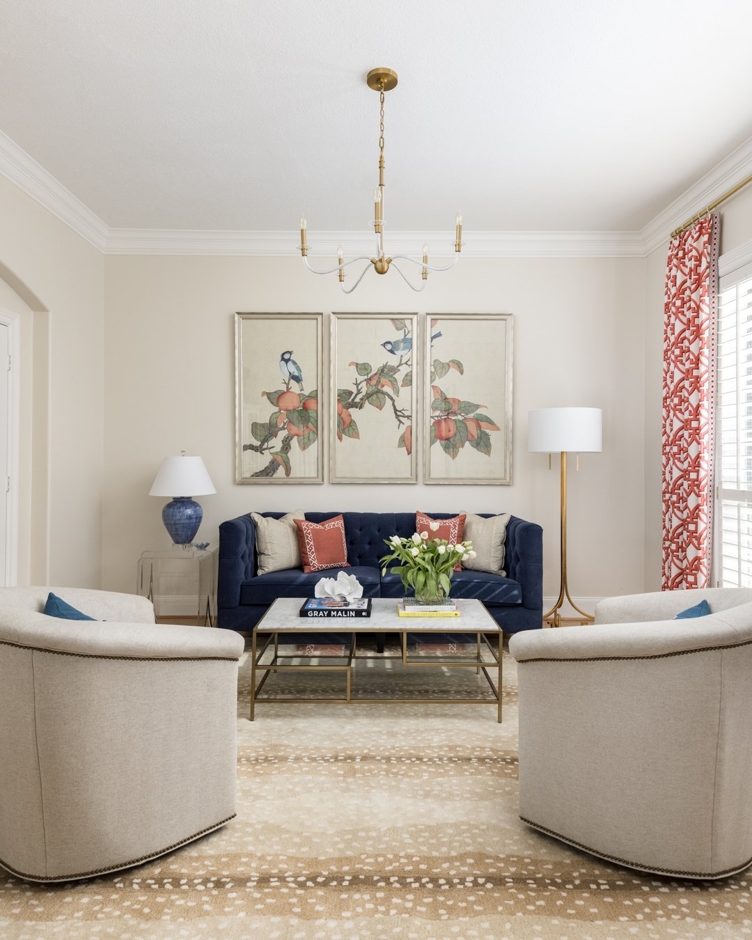In the bustling rhythm of today's life, the charm of a formal living room is often dismissed as old-fashioned and impractical. But, with a pinch of creativity and thoughtful design, we've brought back this space in a whole new light for our client! ?
