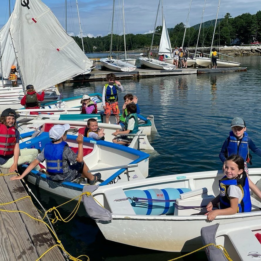 #tbt Opti A 2021 ⛵️🔥⛵️ Registration is open for summer 2022! Come sailing with us:) Link in bio. #kidswhosail #kseacountdown