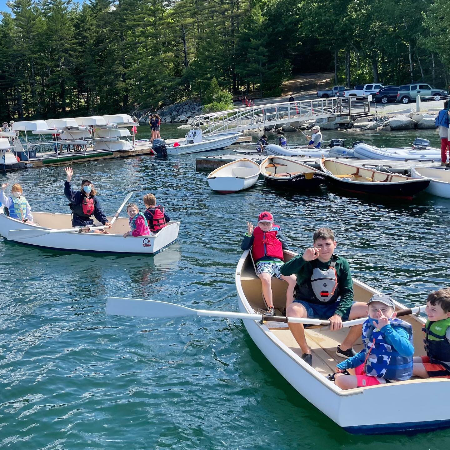 #tbt 2021 Harbor Seals 🚣&zwj;♀️🔥 Rowing adventures await!  Sign up now for Summer 2022.  #kseacountdown #kidswhosail #keearocks