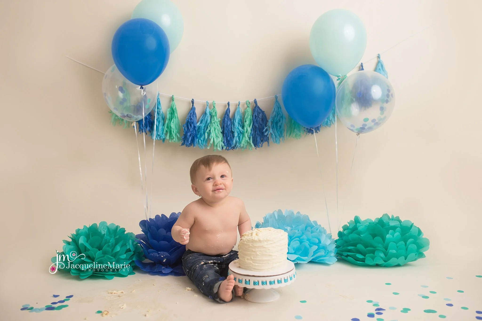 Cake Smash Photography | Columbus Ohio baby photographer | Mason turns 1
