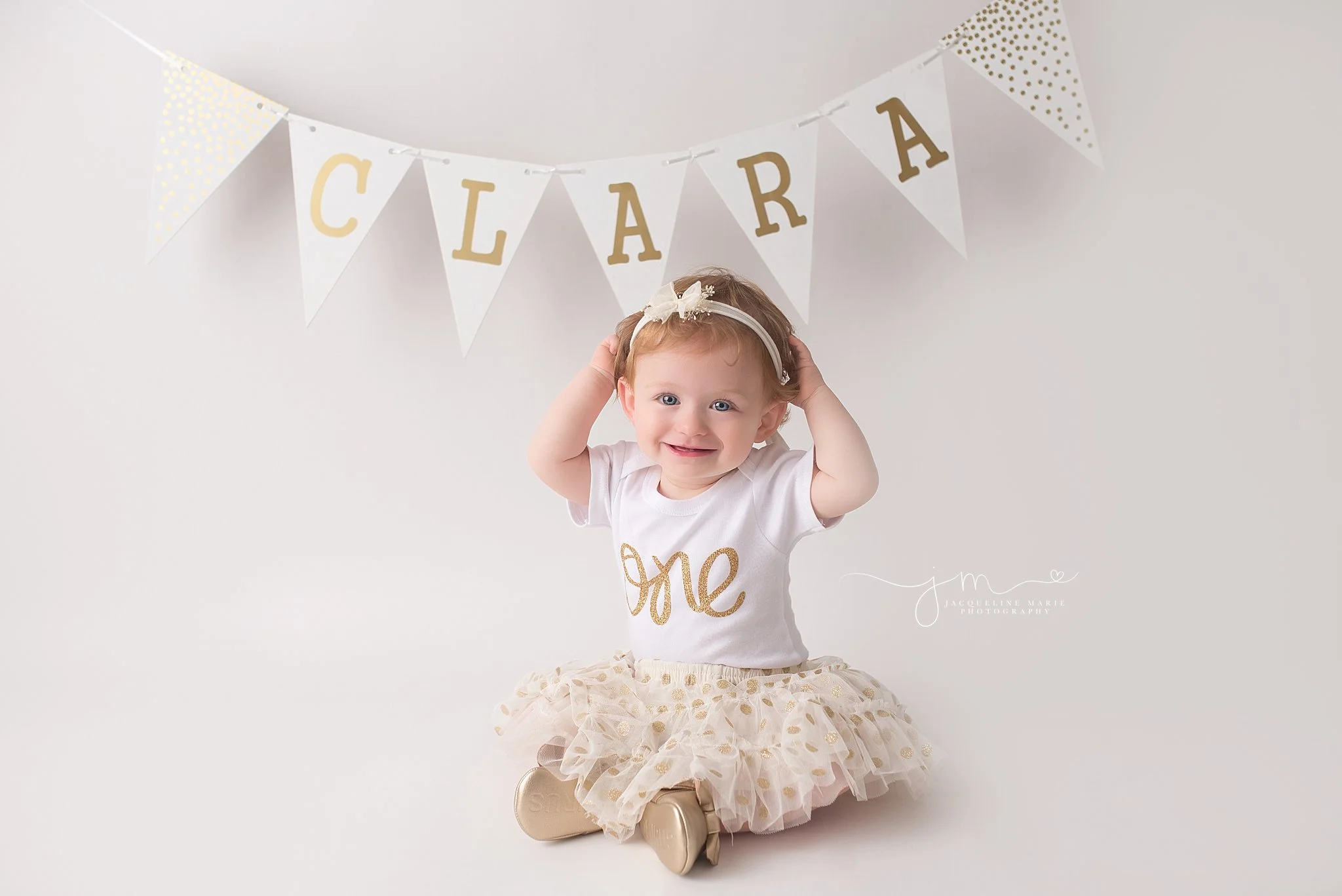 Columbus Ohio Children Photographer | Columbus Ohio Baby Photographer | Columbus Ohio First Birthday Photographer | Happy First Birthday Clara