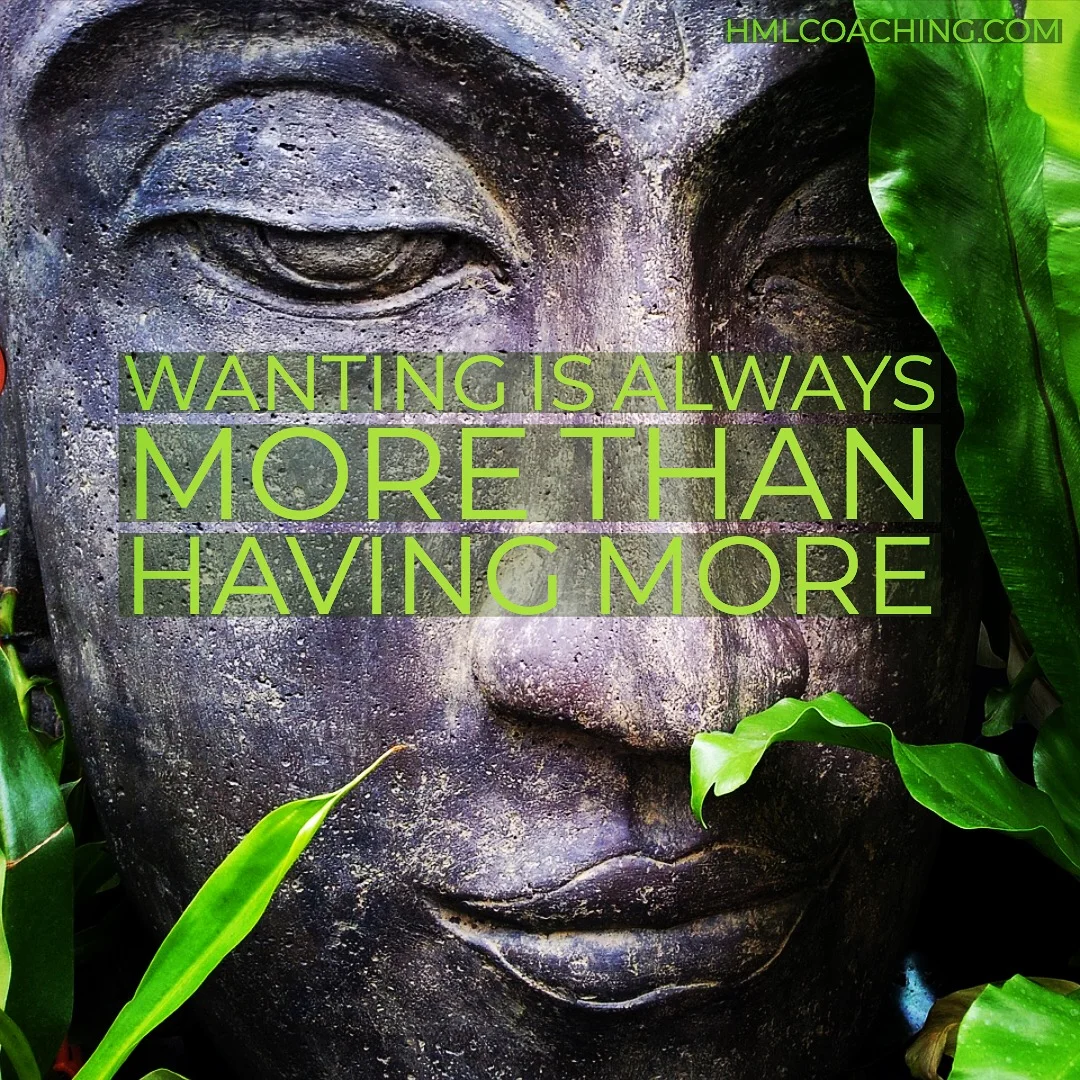 Wanting is More than Having More